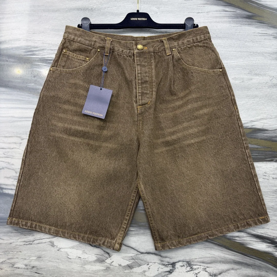 루이비통 SS 워싱 데님 반바지 41409 Louis Vuitton Shorts 상세 이미지 4