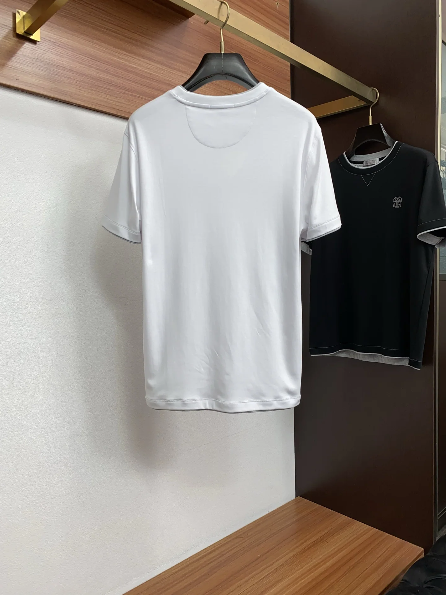 브루넬로쿠치넬리 린넨 코튼 라운드넥 반팔티셔츠 상세 이미지 9