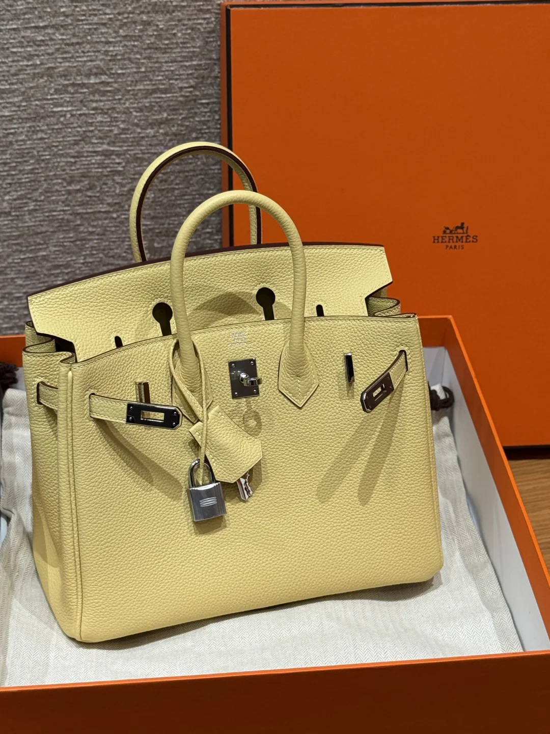 에르메스 버킨 25 토고 가방 144762