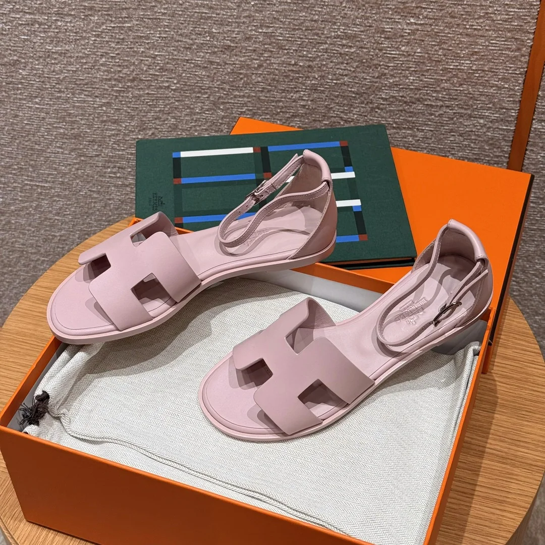 에르메스 산토리니 샌들 로즈 캉캉 8556 상세 이미지 5
