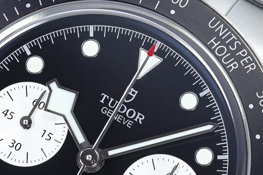 튜더 블랙베이 크로노그래프 타키미터 베젤 ZF 공장 남성 시계 레플리카 45591 Tudor 상세 이미지 4