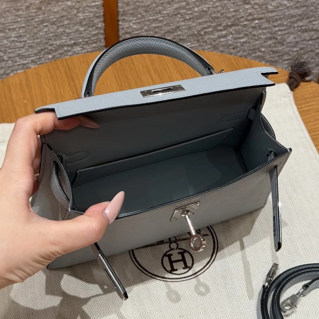에르메스 켈리 미니 2 앱송 가죽 가방 상세 이미지 6