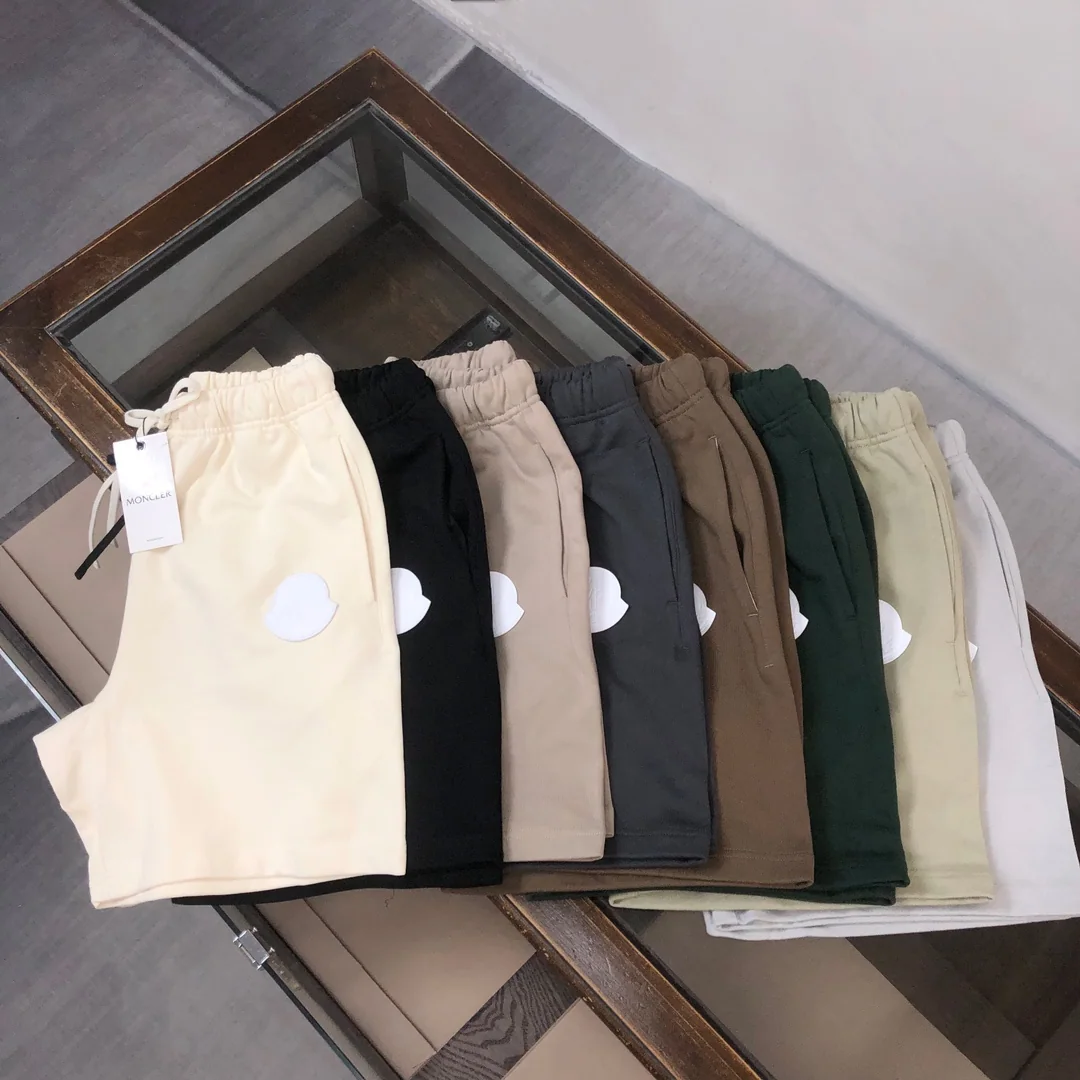 몽클레어 로고 코튼 반바지 5323 상세 이미지 2