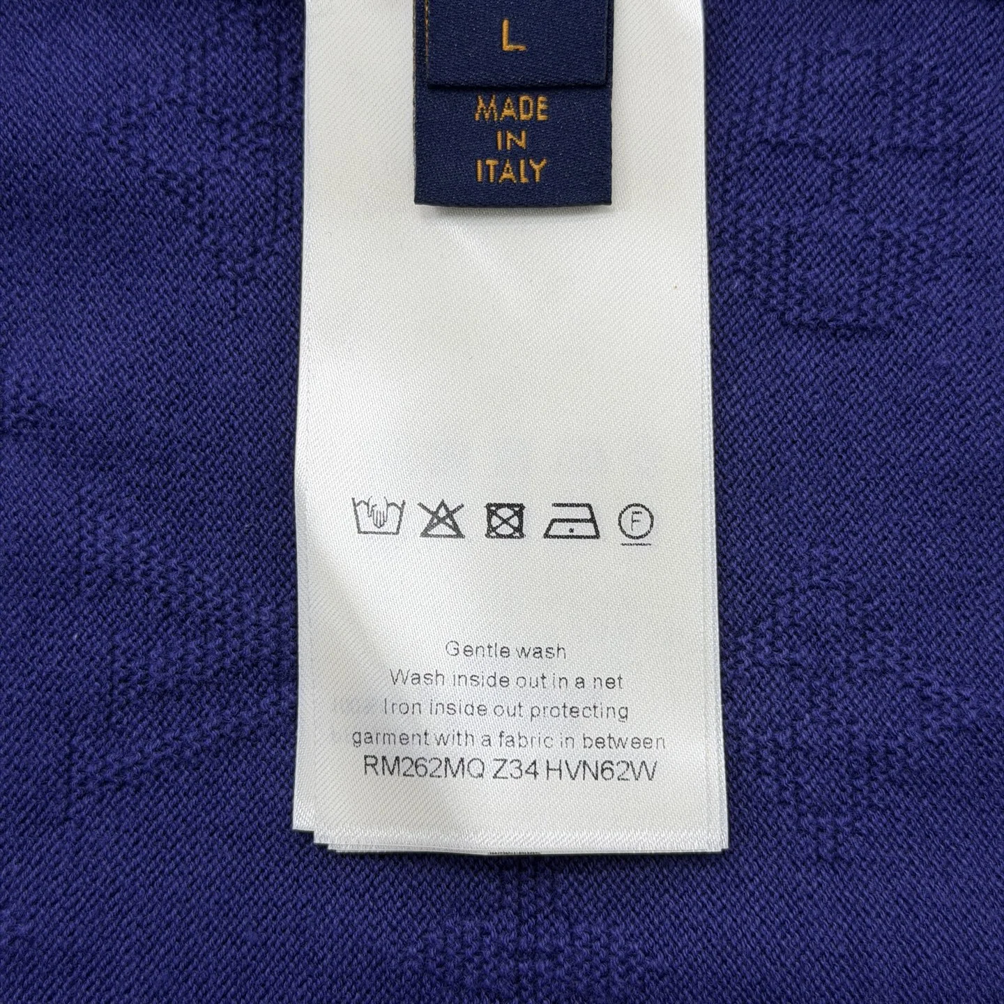 루이비통 크루넥 로고 남성 반팔 티셔츠 상세 이미지 9
