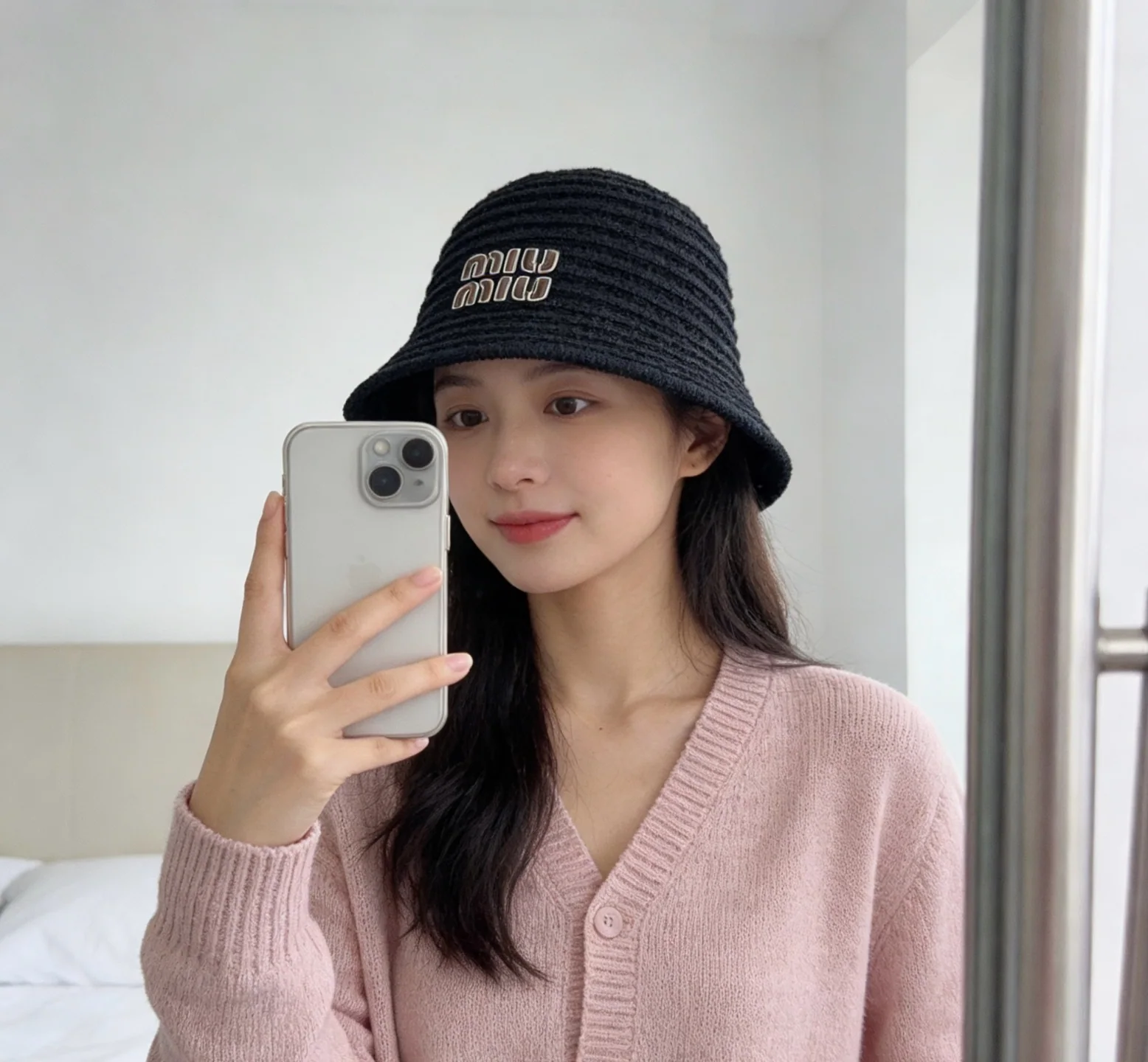 미우미우 모자 80787 Miu Miu Cap 상세 이미지 13
