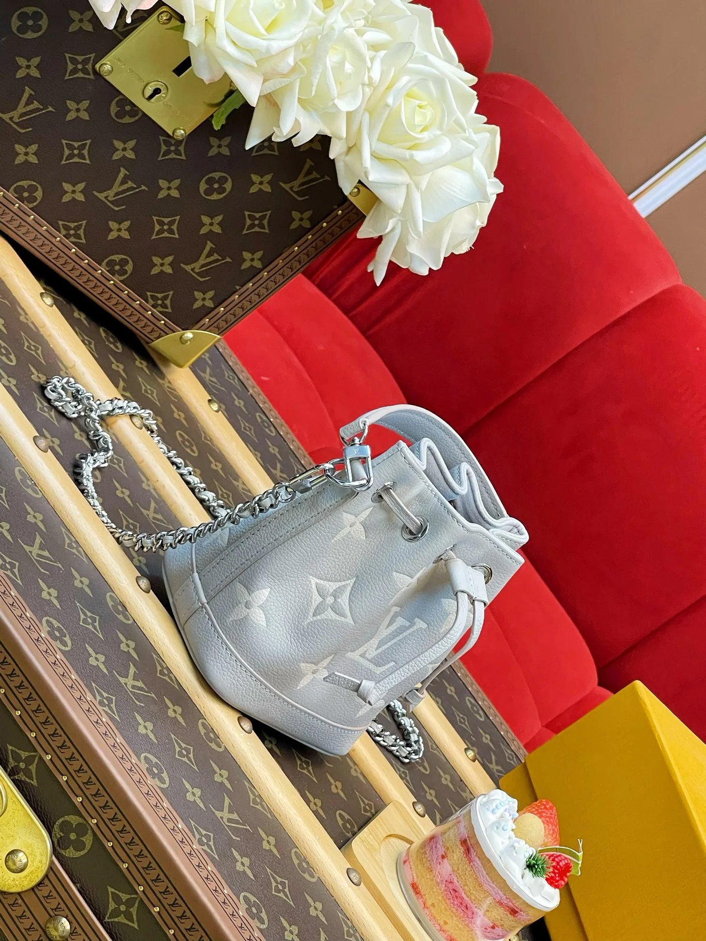 루이비통 나노 노에 모노그램 앙프랑 핸드백 M14224 상세 이미지 3