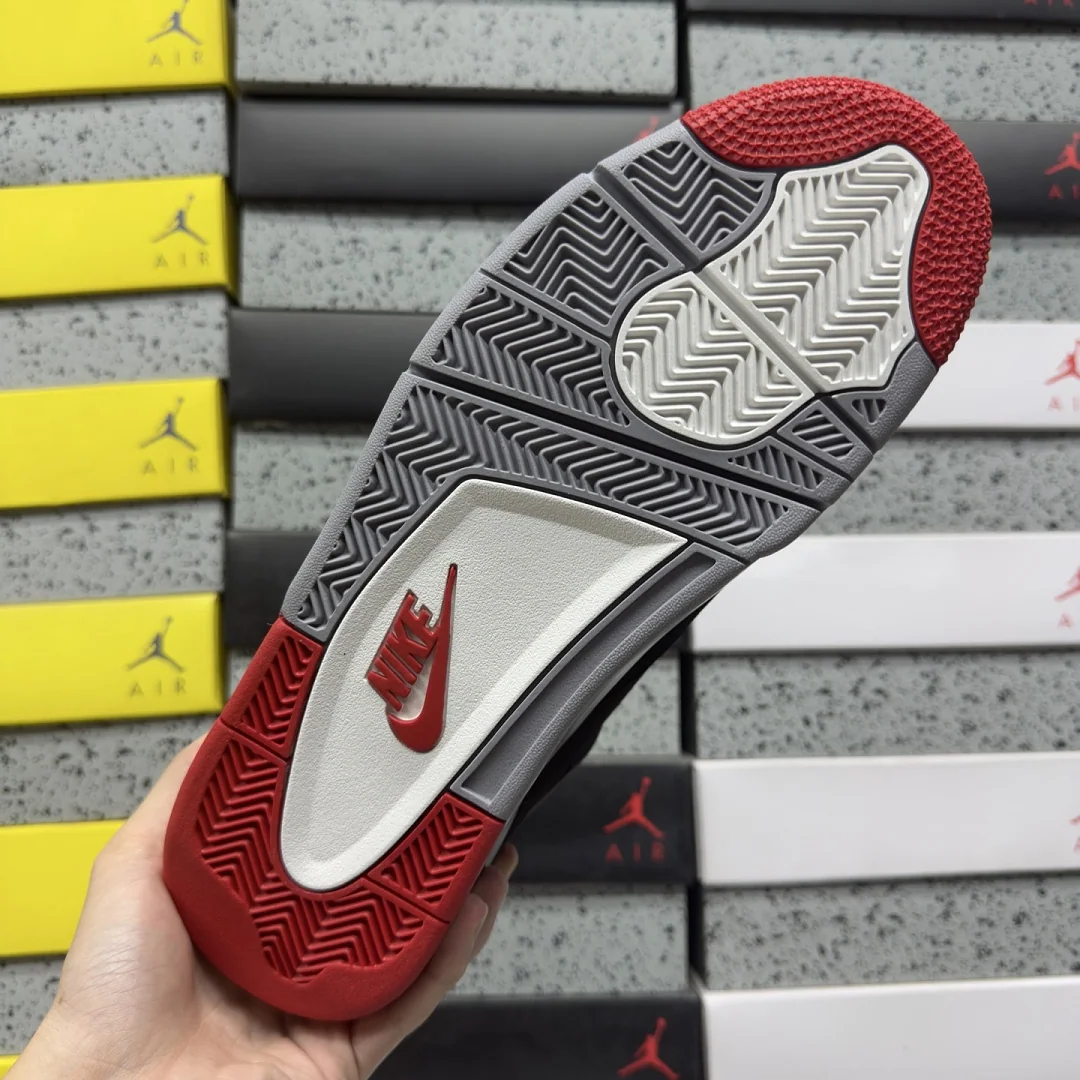 나이키 [GX] 조던 4 레트로 OG IX8180-001 201885 Nike Jordan 4 Retro OG Bred 2026 상세 이미지 7