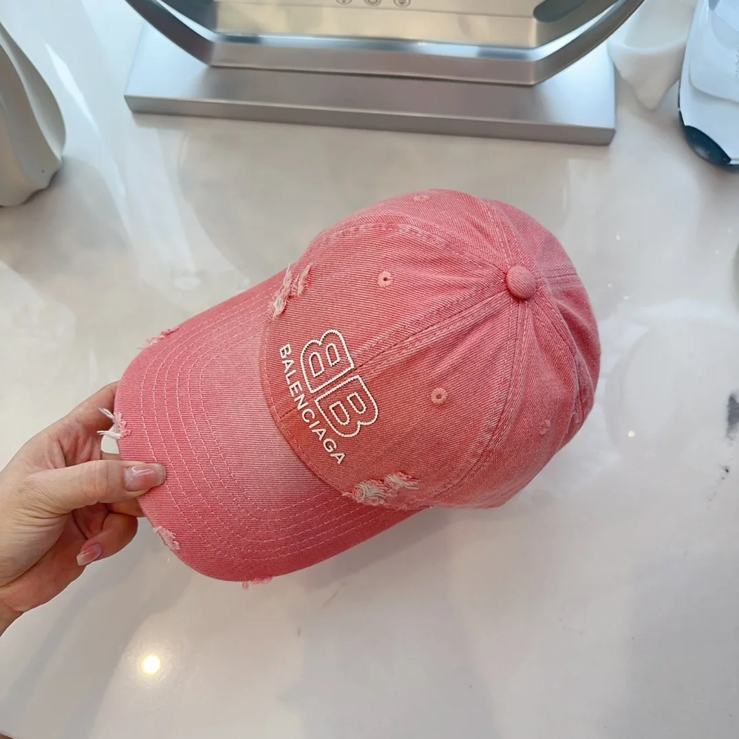 발렌시아가 데님 워시 데미지 캡 상세 이미지 2
