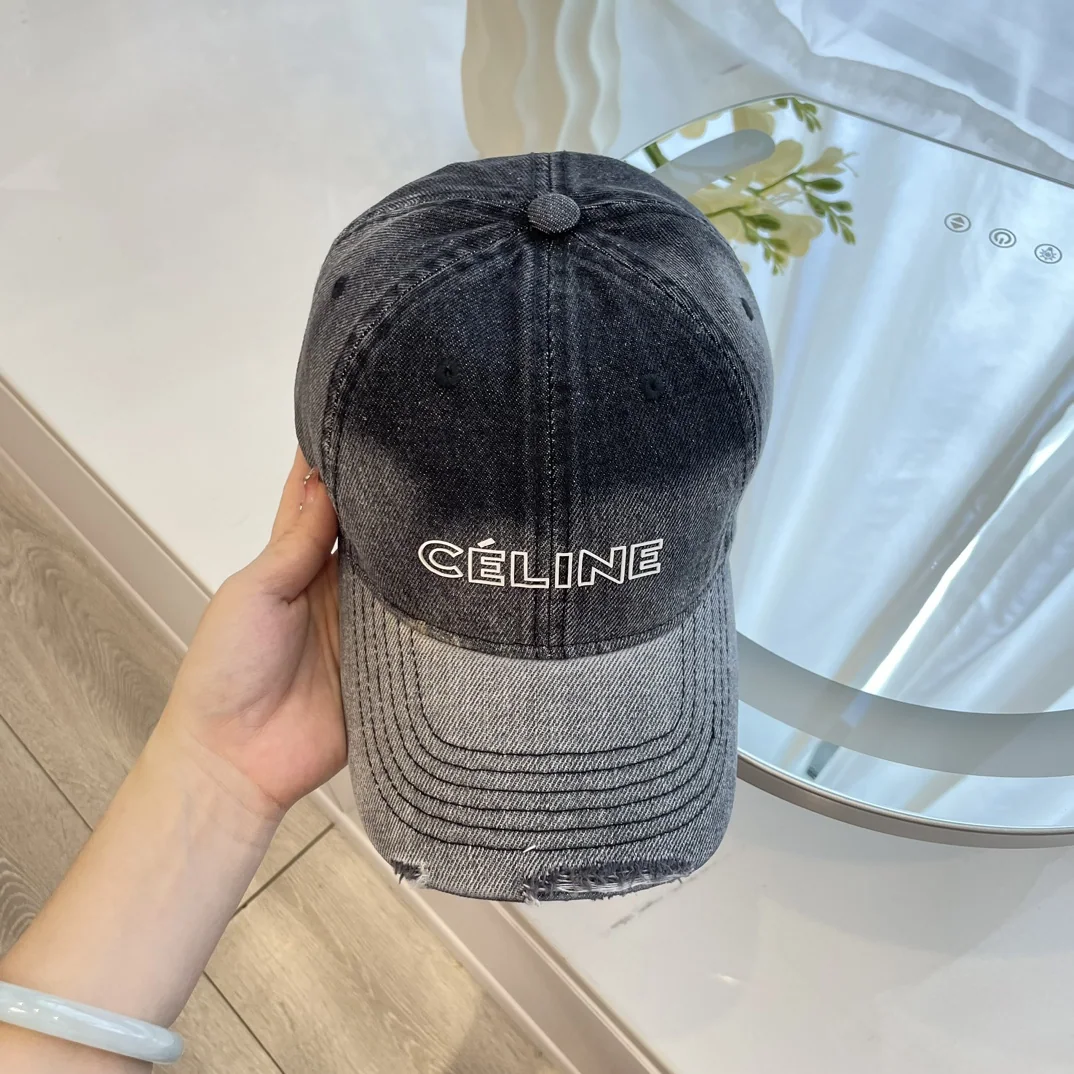 셀린느 데님 베이스볼 모자 상세 이미지 3