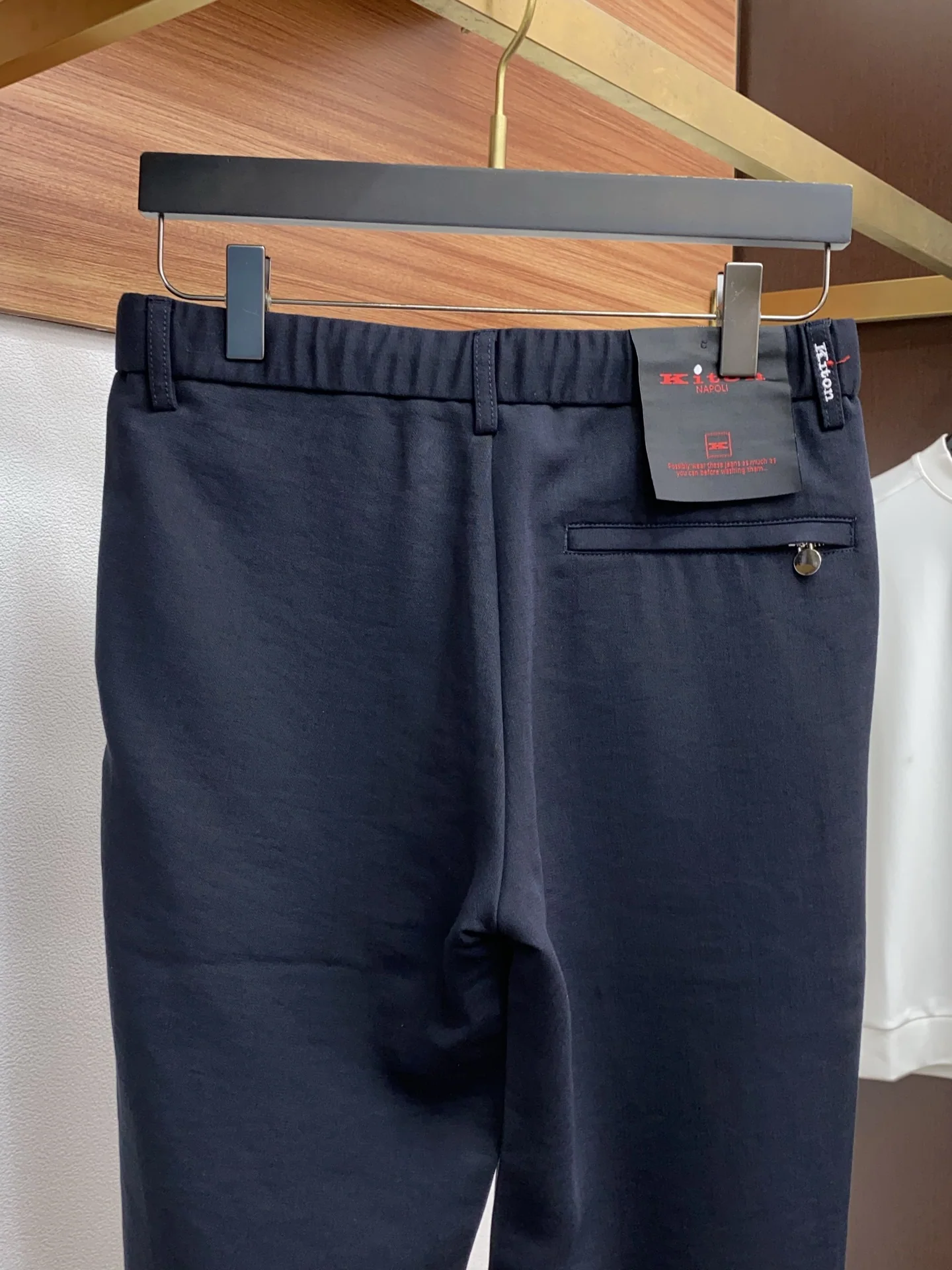 키톤 2026 SS 남성 바지 88514 Kiton 상세 이미지 9