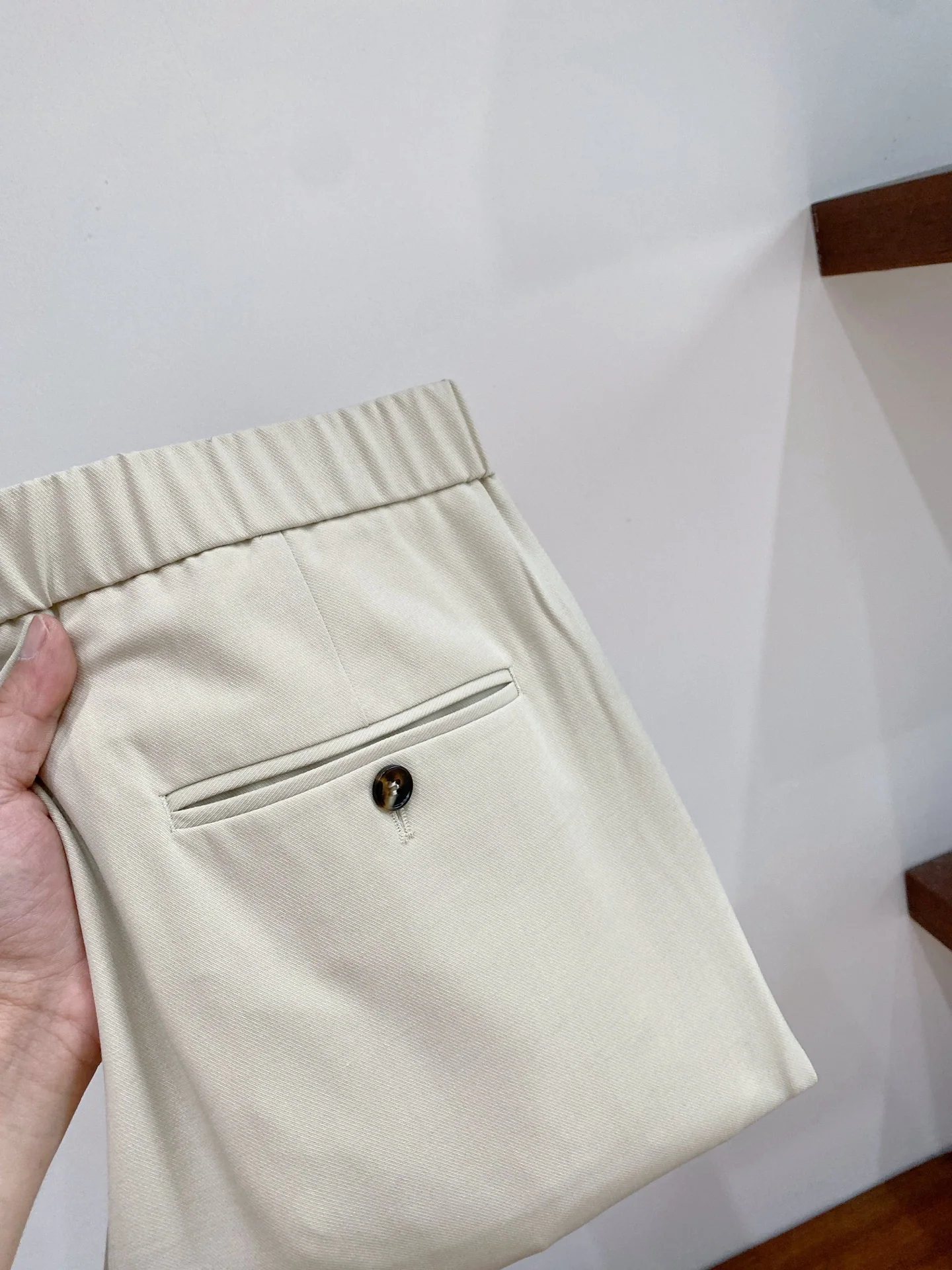 브리오니 텐셀 혼방 코튼 울 남성 바지 상세 이미지 11