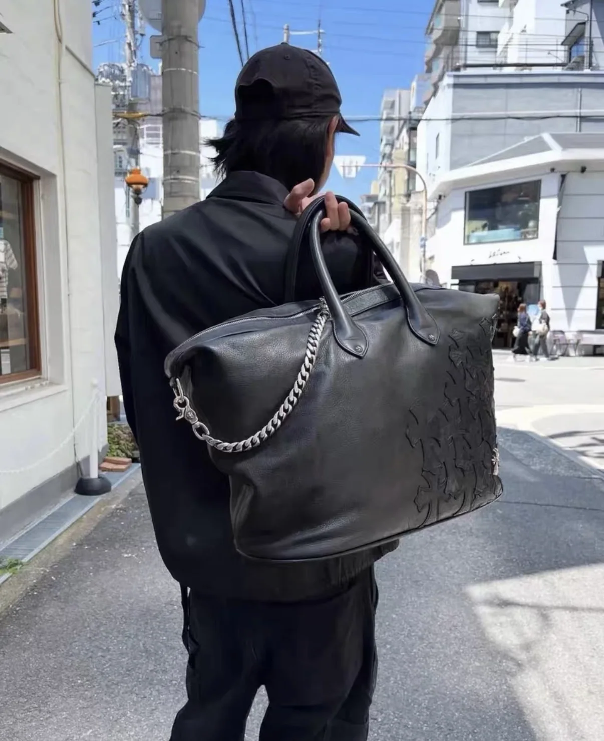 크롬하츠 질 멀티 크로스 가죽 토트백 상세 이미지 10