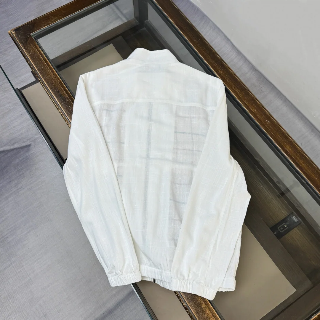 로로피아나 코튼 린넨 스탠드카라 남성 자켓 26 SS 상세 이미지 10