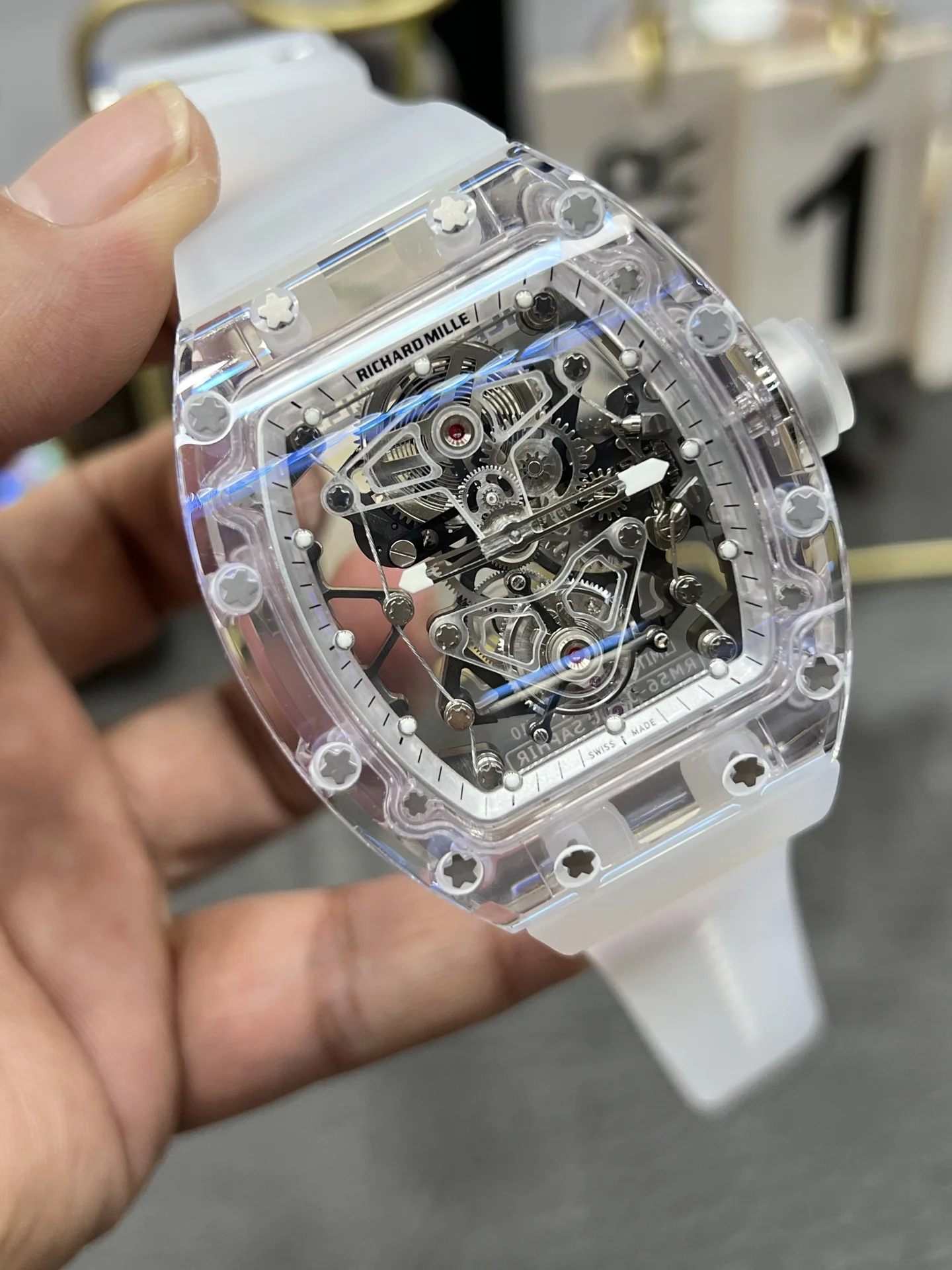 리차드밀 RM 56-02 리미티드 에디션 투르비용 남성 시계 레플리카 44849 Richard Mille 상세 이미지 9