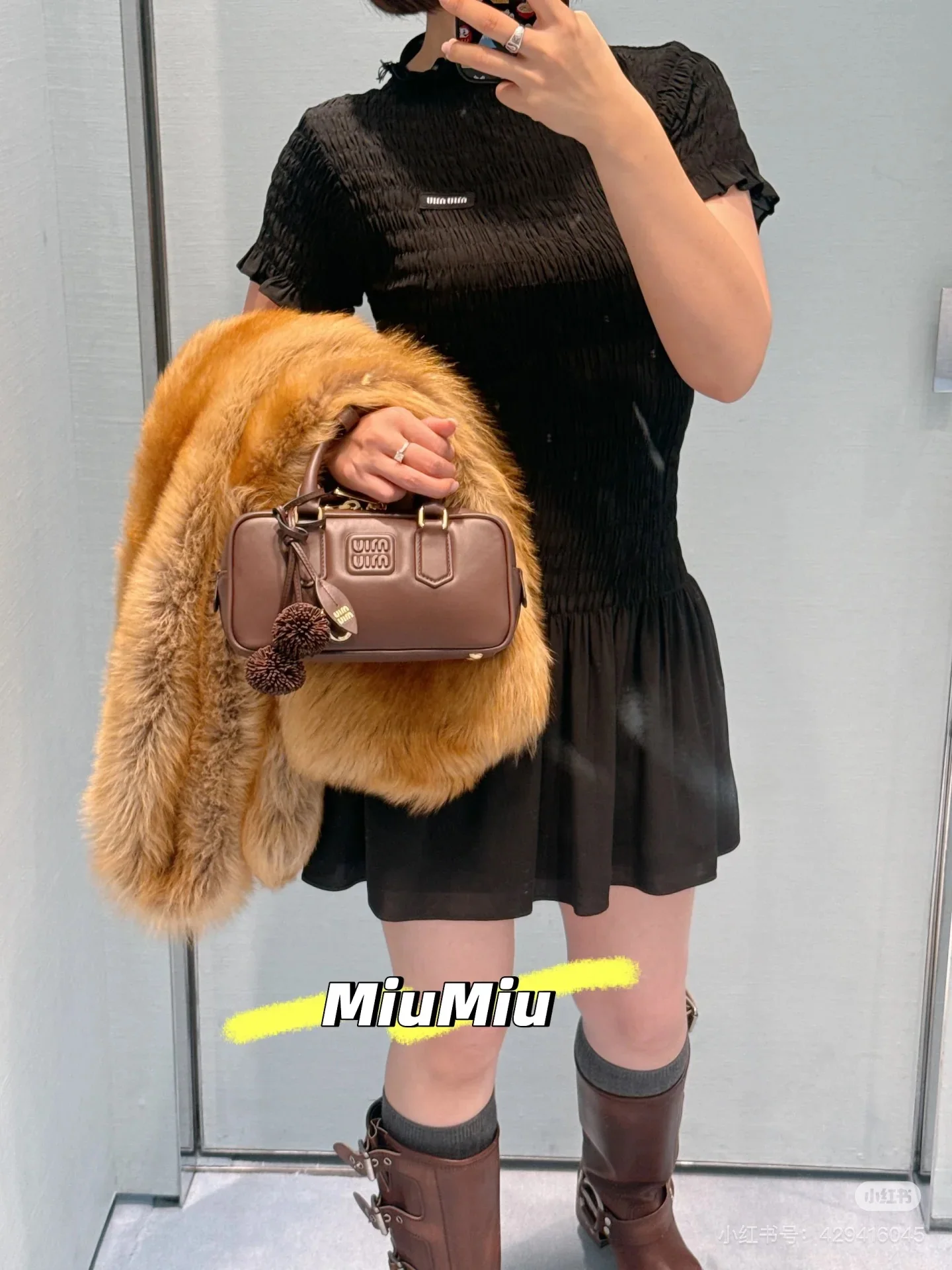 미우미우 26 FW 여성 원피스 상세 이미지 1