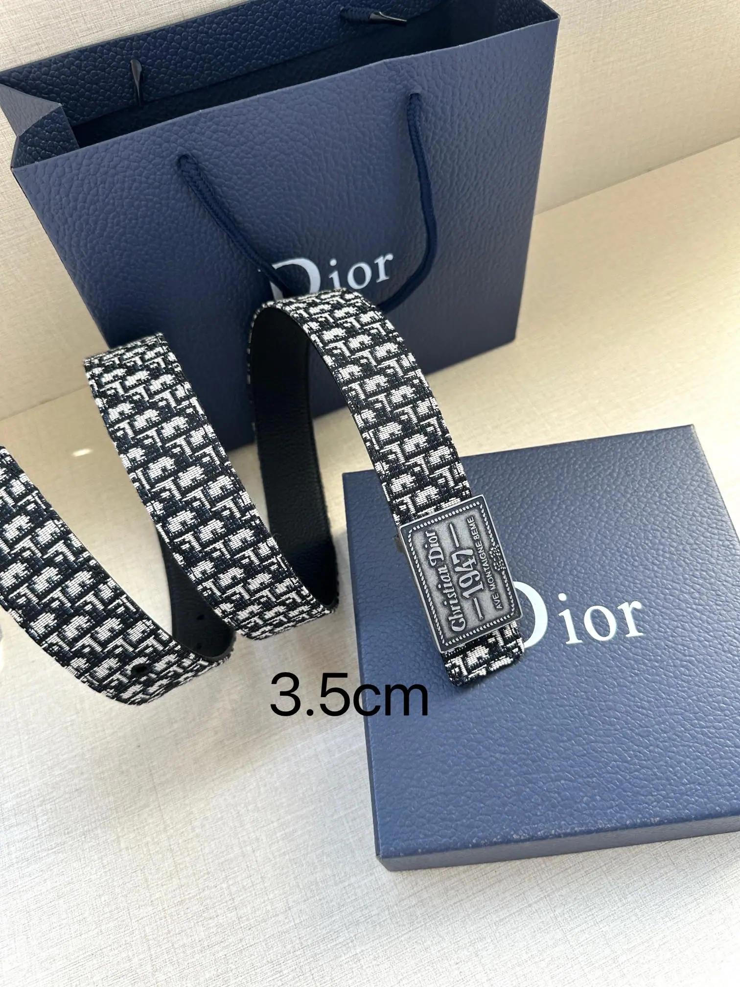 디올 CD 아이콘 버클 벨트 상세 이미지 6
