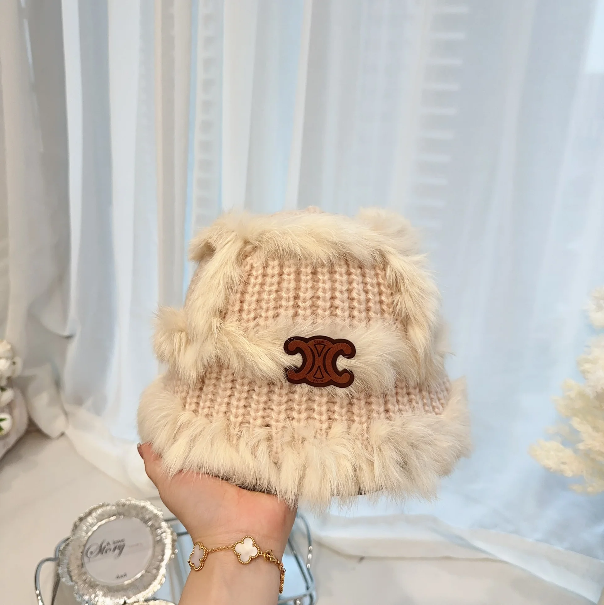 셀린느 모자 84283 Celine Cap 상세 이미지 5