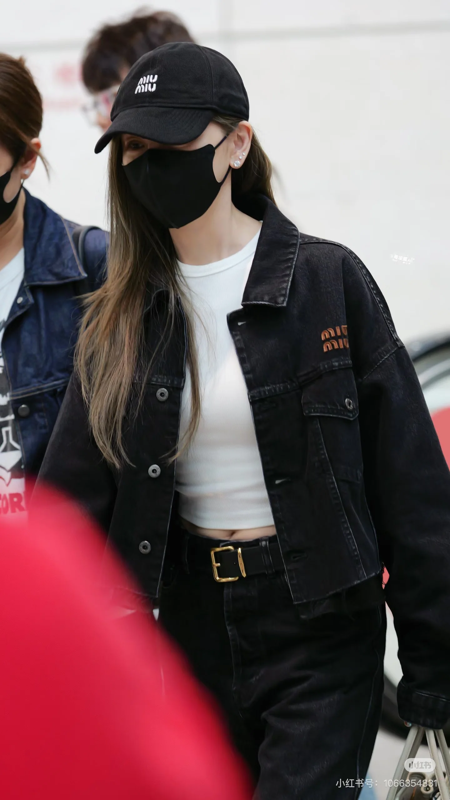 미우미우 패치워크 크롭 데님 자켓 26 SS