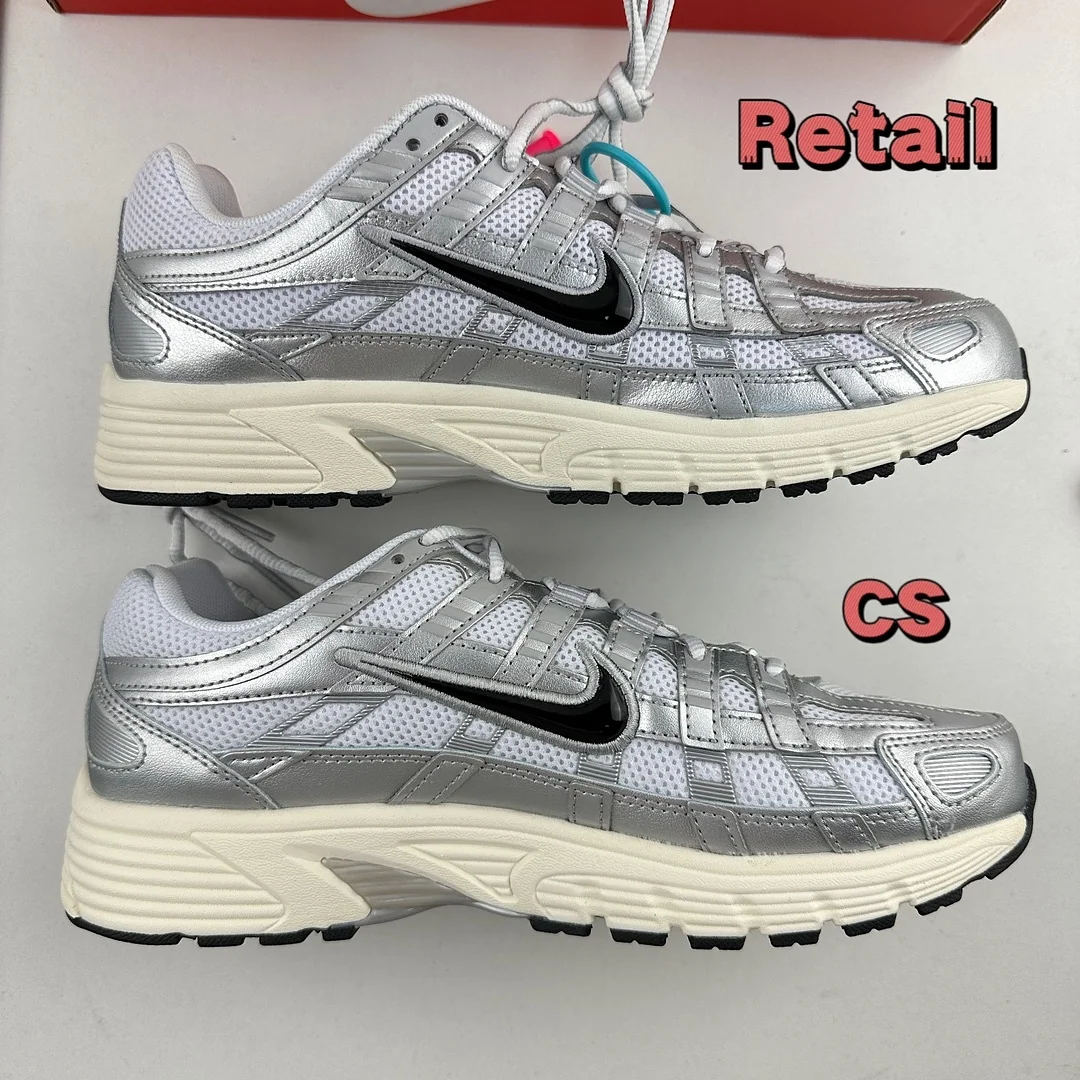 나이키 [CS] P 6000 CD6404-105 201531 Nike P-6000 White Metallic Silver Flat Black 상세 이미지 11