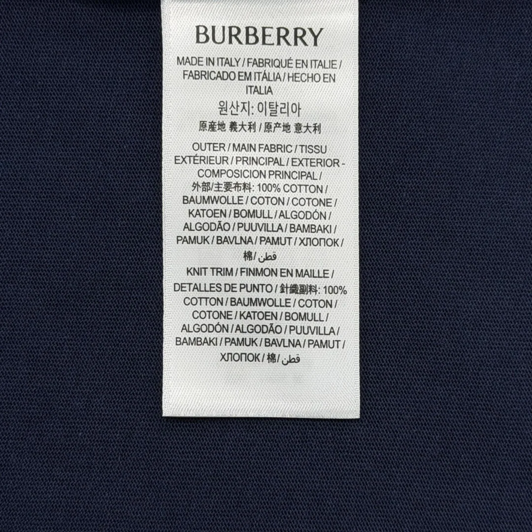 버버리 승마 라이더 자수 코튼 반팔 티셔츠 상세 이미지 9