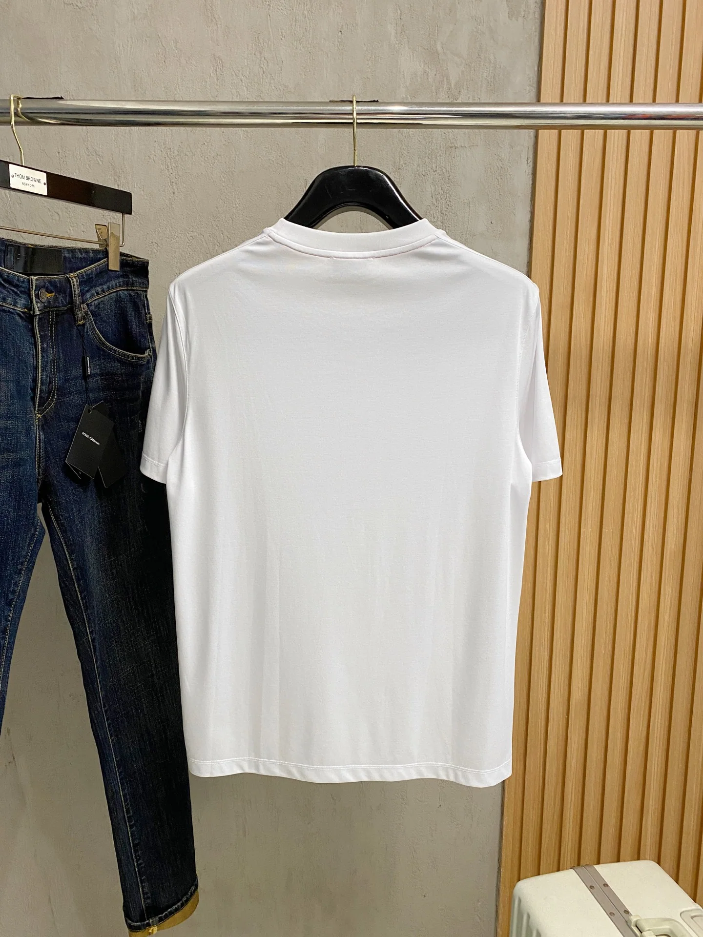 에르메스 크루넥 코튼 반팔 티셔츠 상세 이미지 9