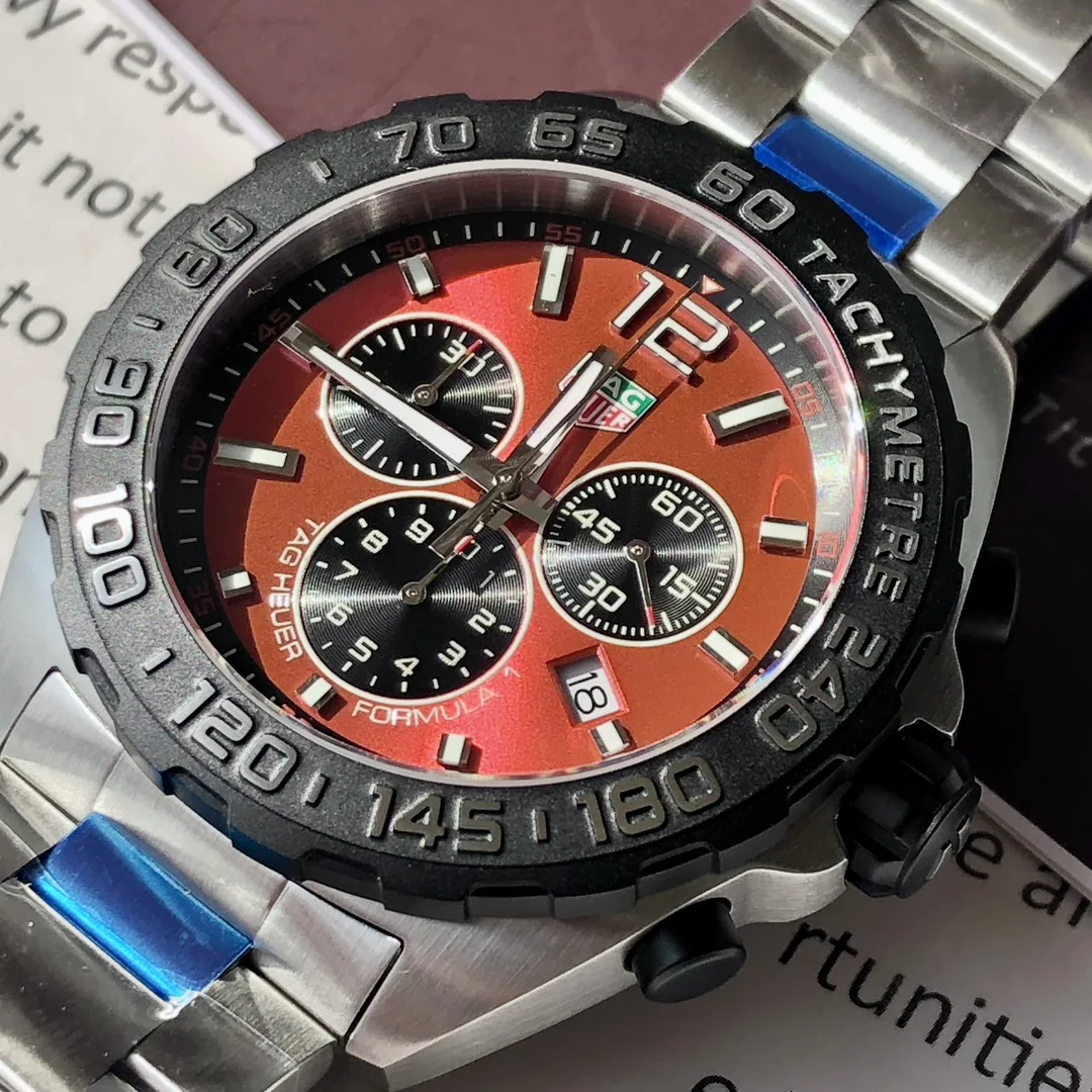 태그호이어 포뮬러 1 크로노그래프 쿼츠 남성 시계 레플리카 45508 TAG Heuer 상세 이미지 7