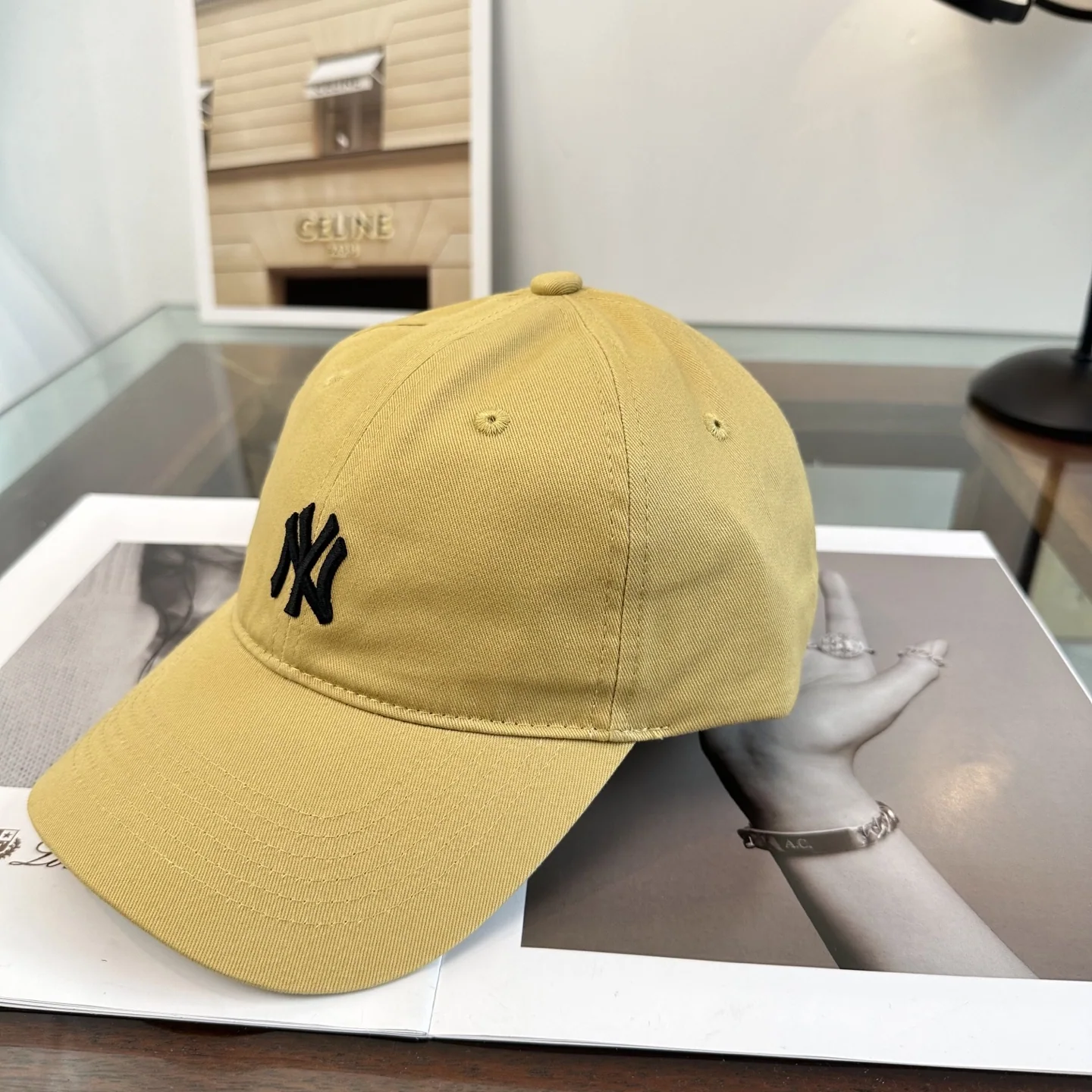 MLB 3D LA 자수 베이스볼 캡 상세 이미지 4