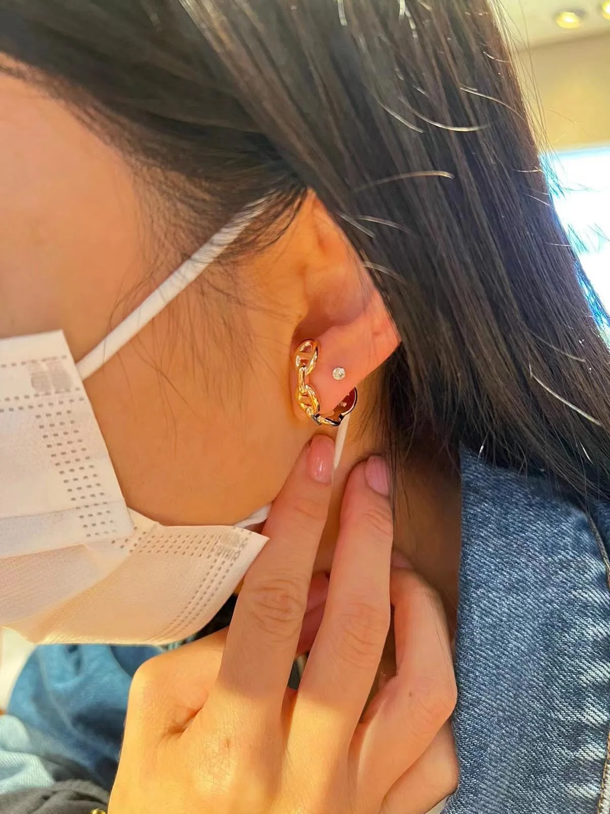 에르메스 피그노즈 귀걸이 상세 이미지 2