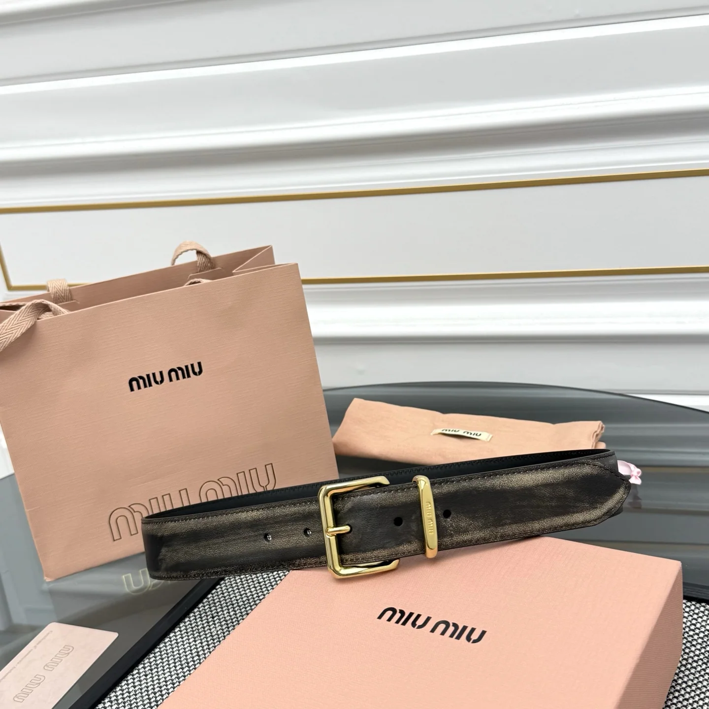 미우미우 벨트 57912 Miu Miu Belt 상세 이미지 1