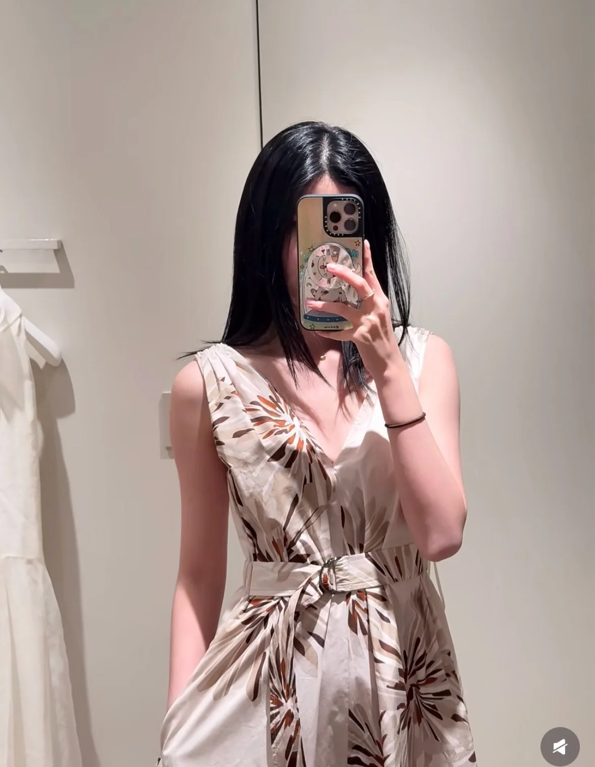 브루넬로쿠치넬리 홀터넥 플레어 원피스 상세 이미지 2