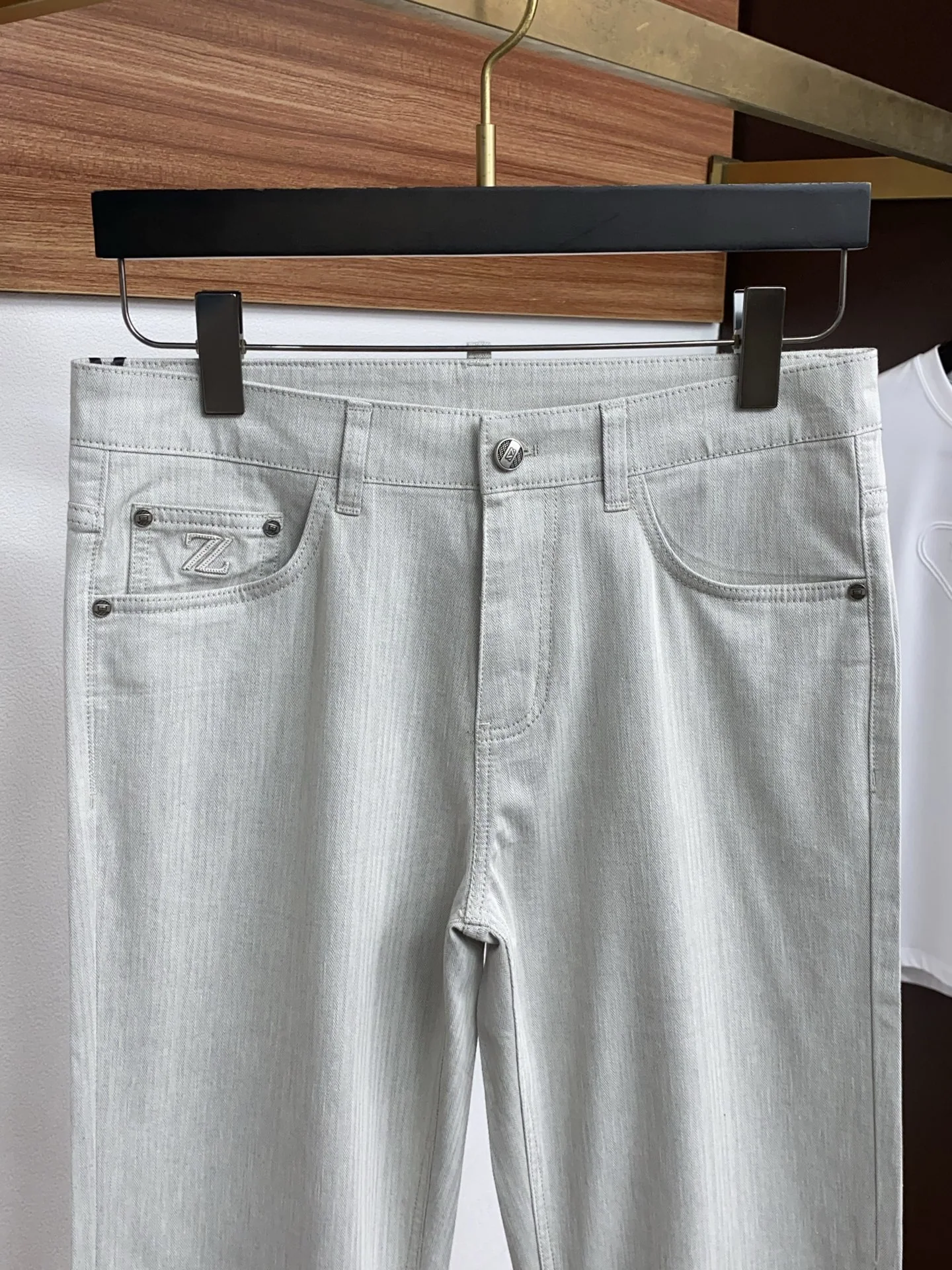 제냐 남성 데님 바지 상세 이미지 3