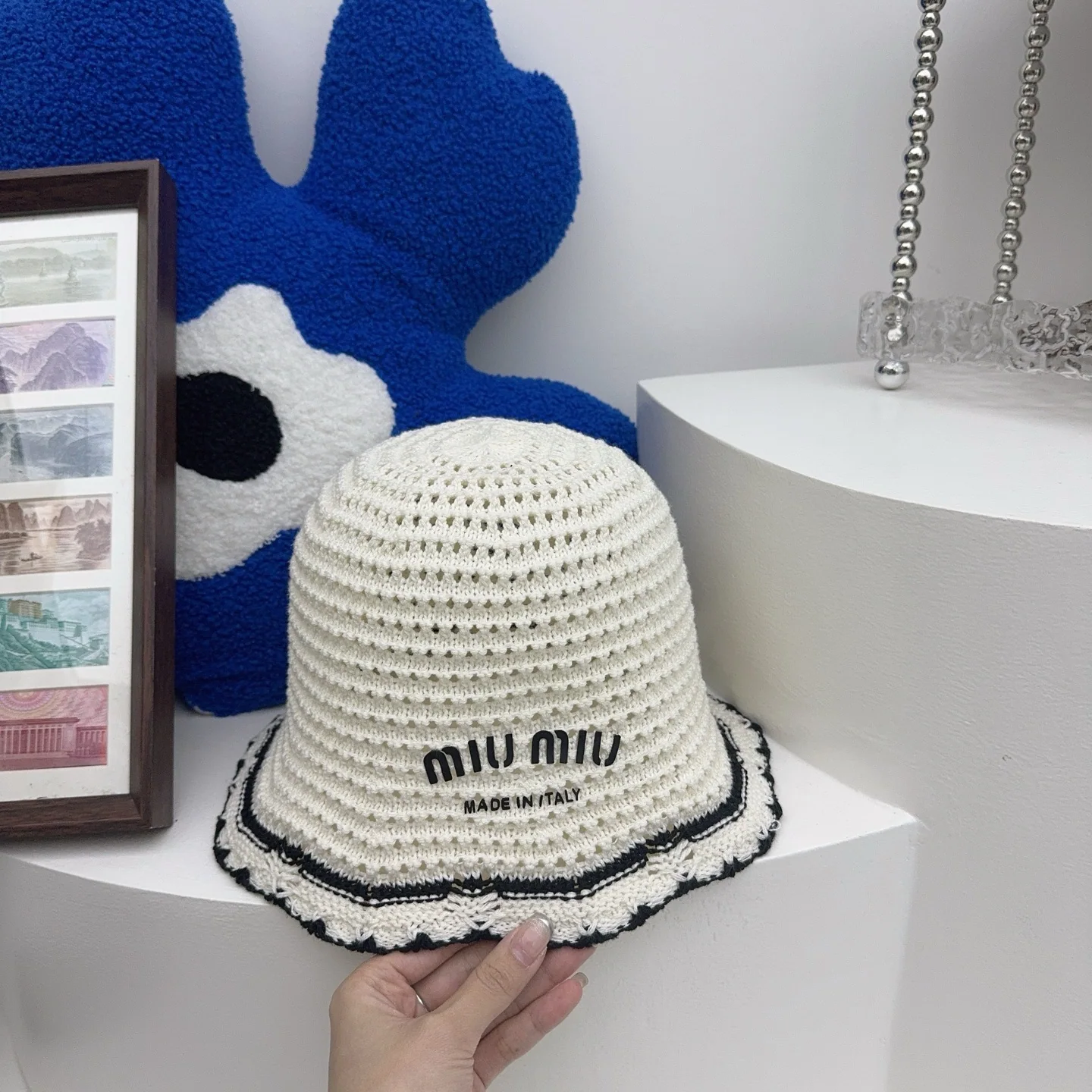 미우미우 모자 80962 Miu Miu Cap 상세 이미지 3