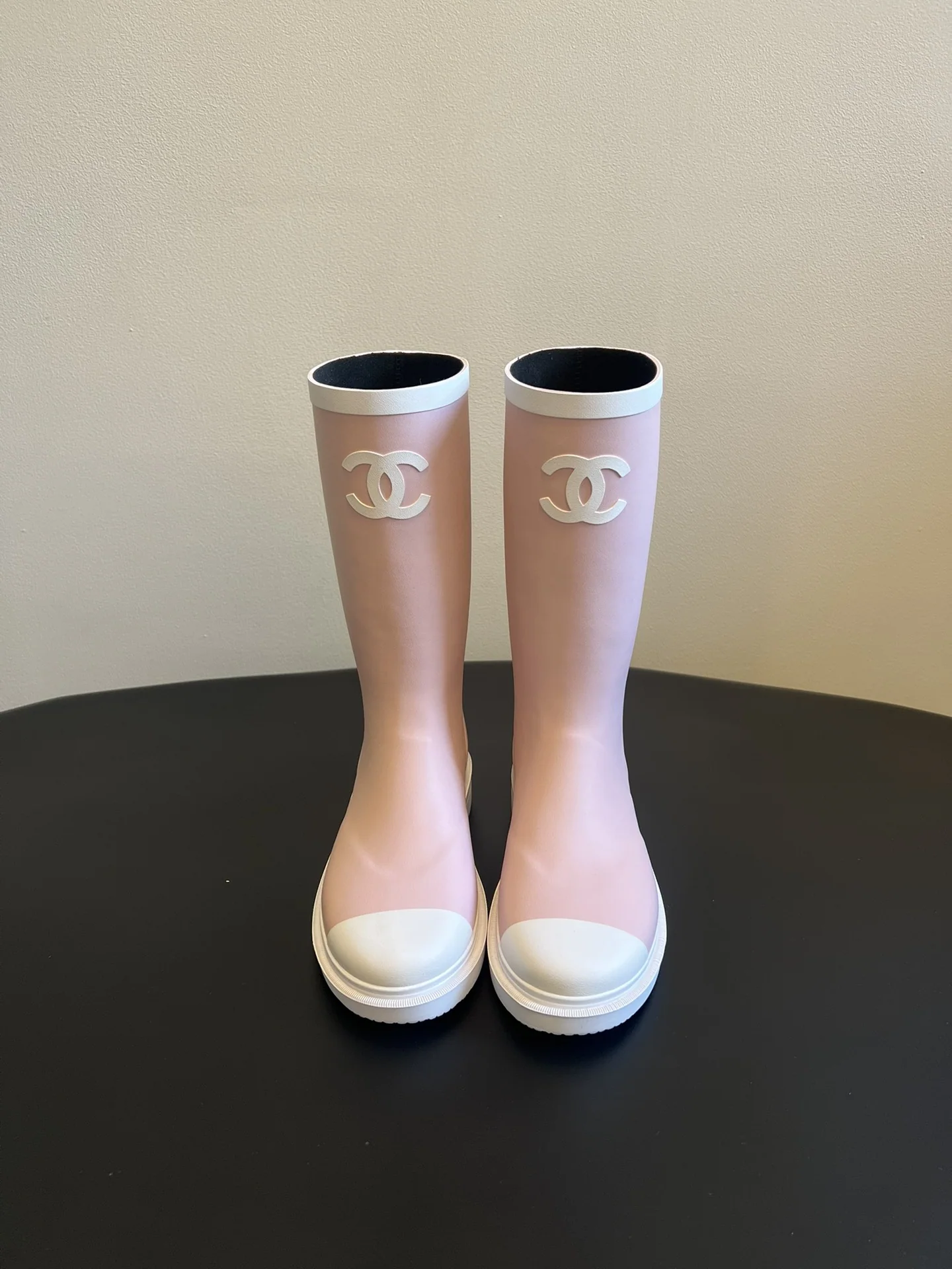 샤넬 스몰 러버 논슬립 레인부츠 상세 이미지 1
