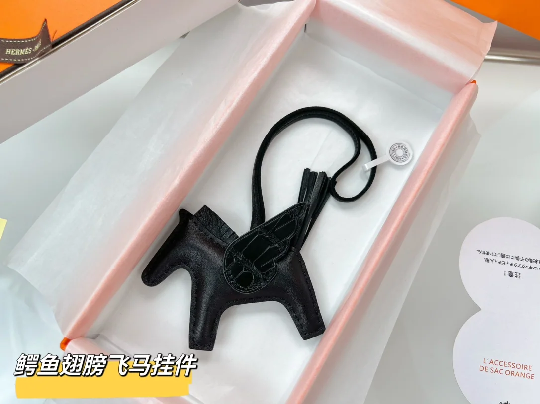 에르메스 크로커다일 새들 페가수스 키링 상세 이미지 3