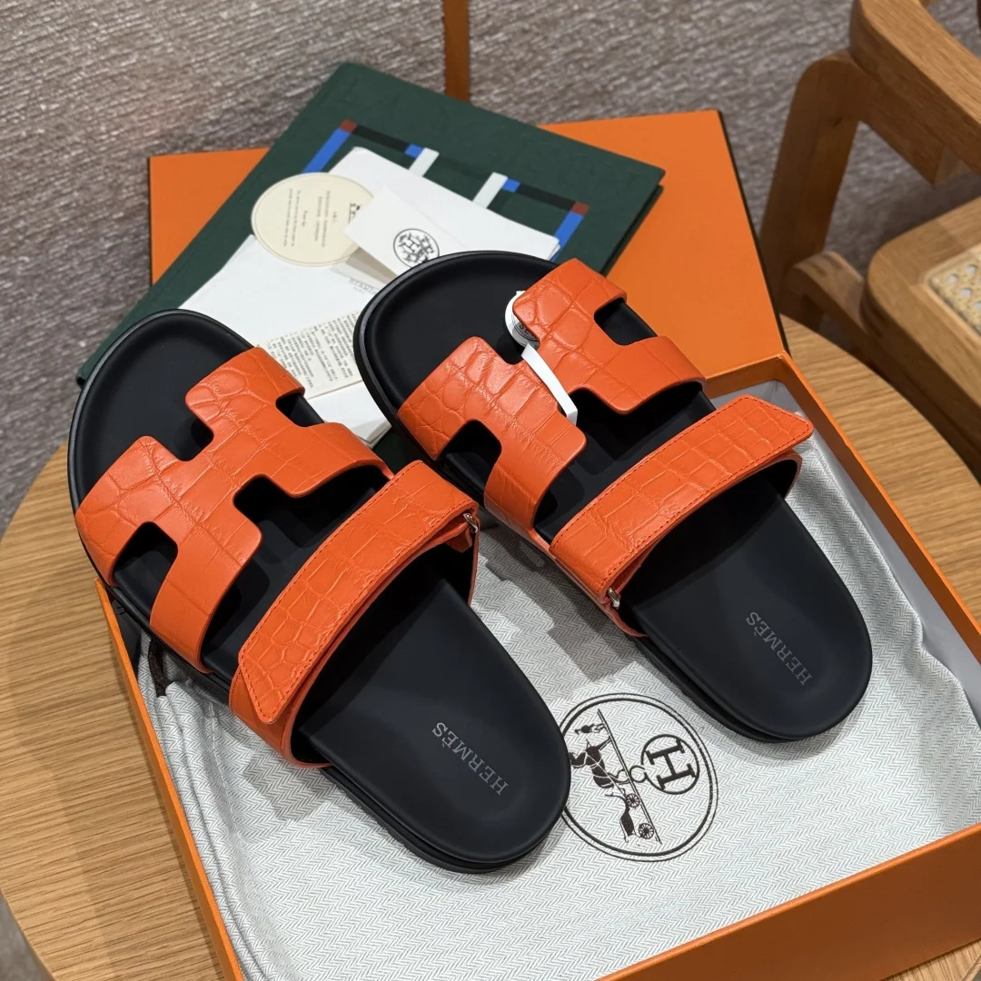 에르메스 시프레 악어가죽 샌들 8579 상세 이미지 4