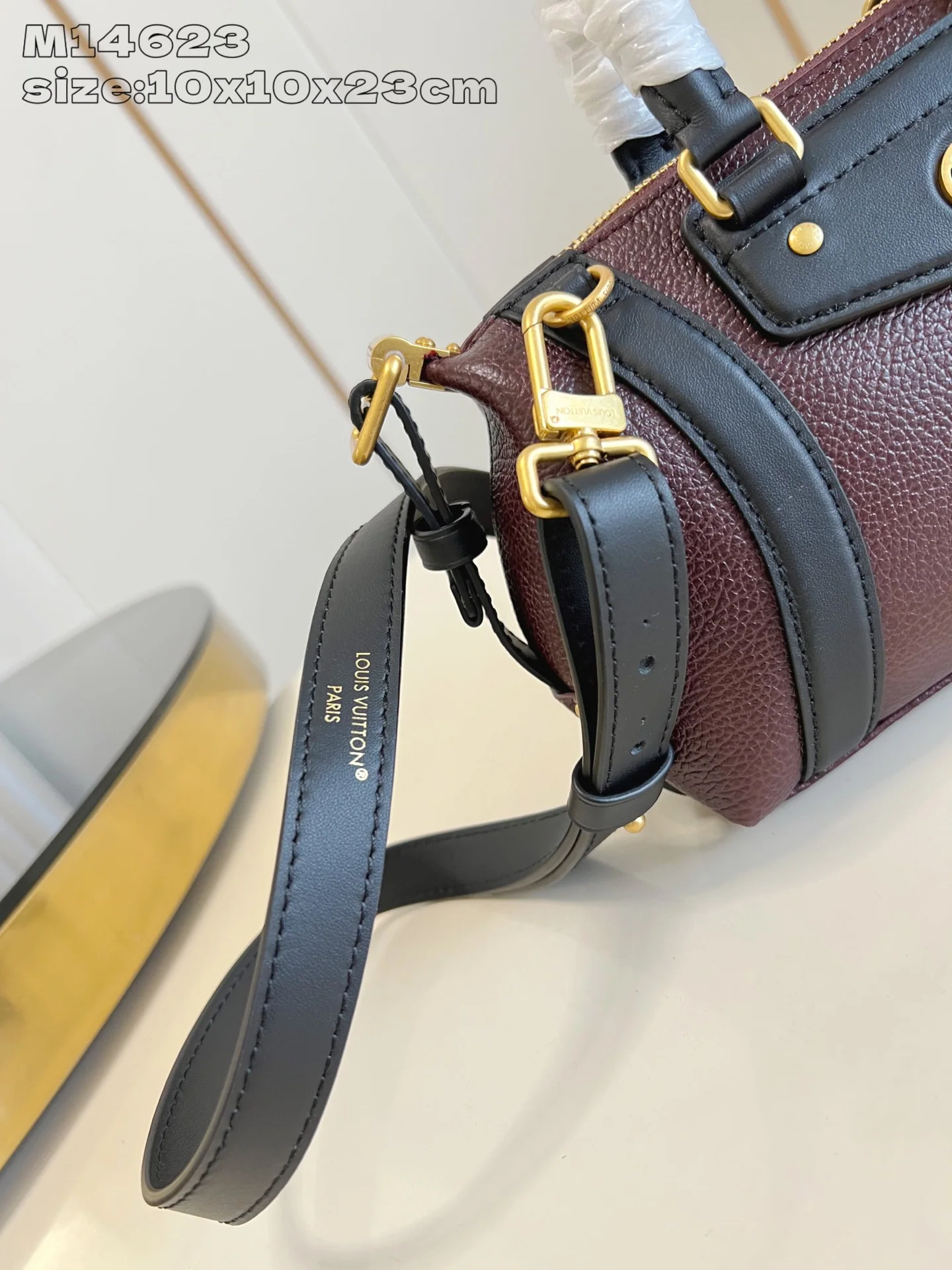 루이비통 M14623 브라운 핸드백 나노 상세 이미지 3