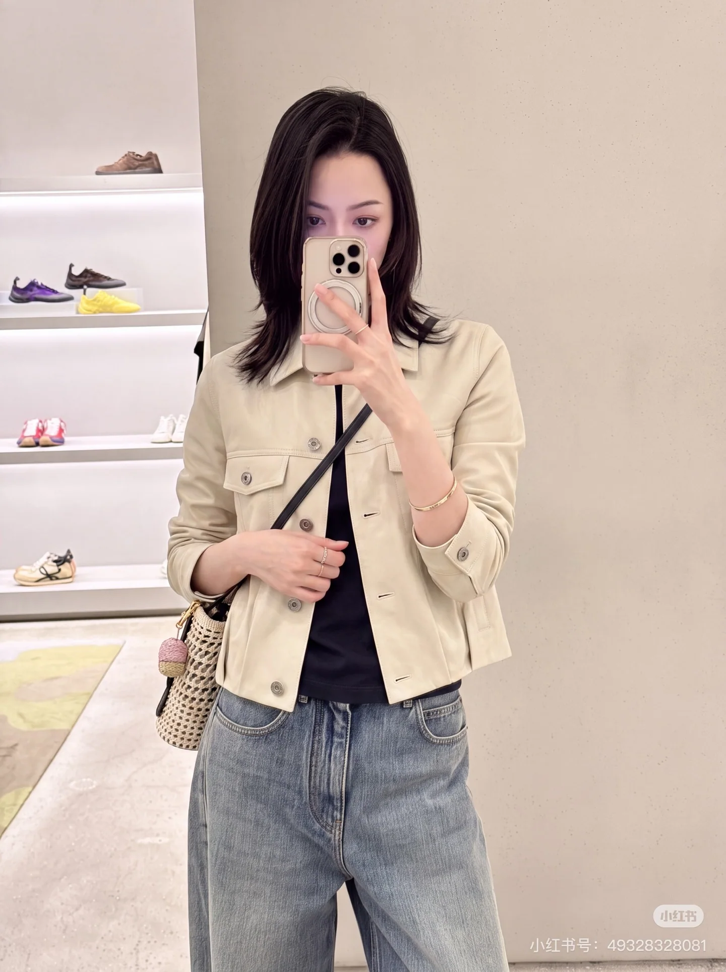 로에베 레트로 모던 여성 자켓 154092