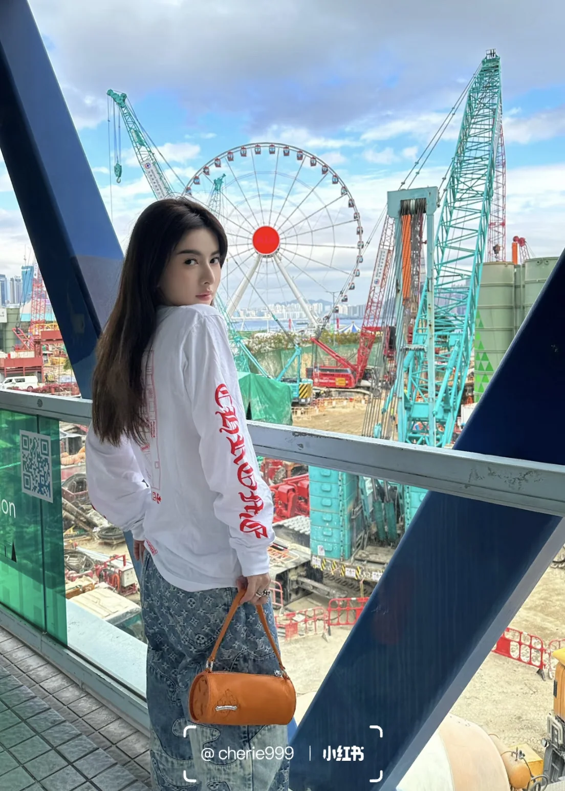 크롬하츠 오렌지 조조 미니 버킷백 상세 이미지 8