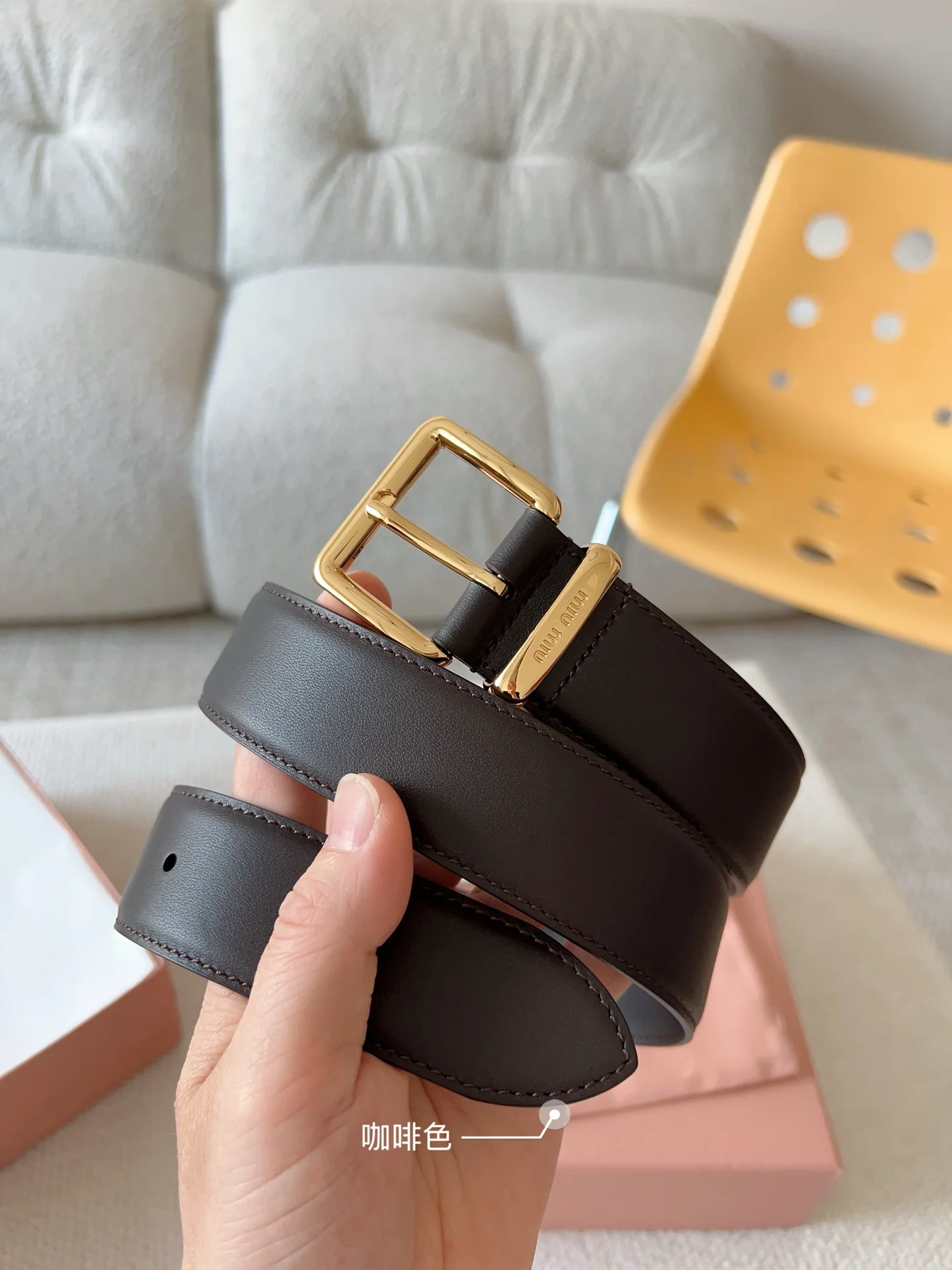 미우미우 벨트 57888 Miu Miu Belt 상세 이미지 1