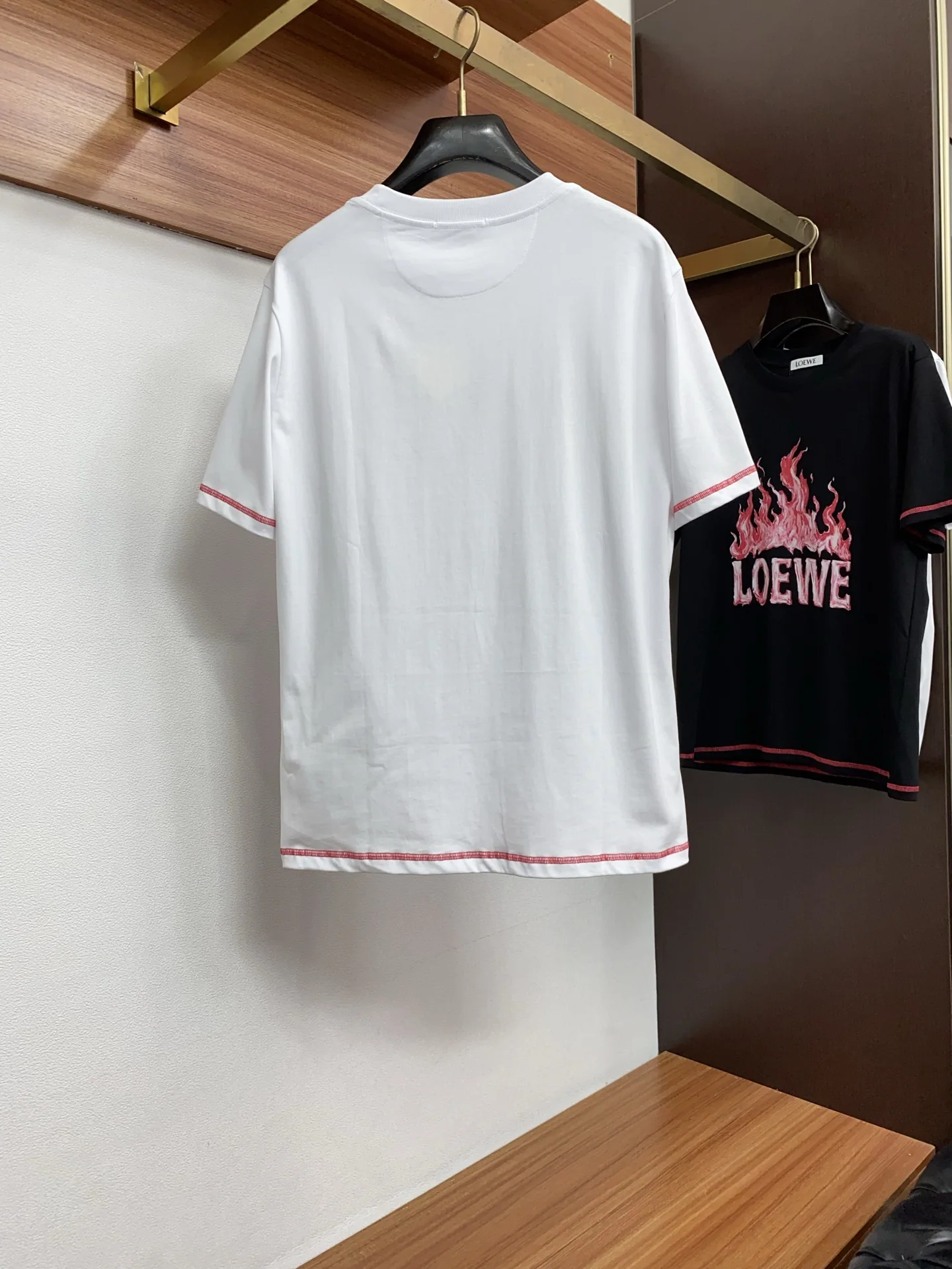 로에베 크루넥 코튼 반팔 티셔츠 상세 이미지 9