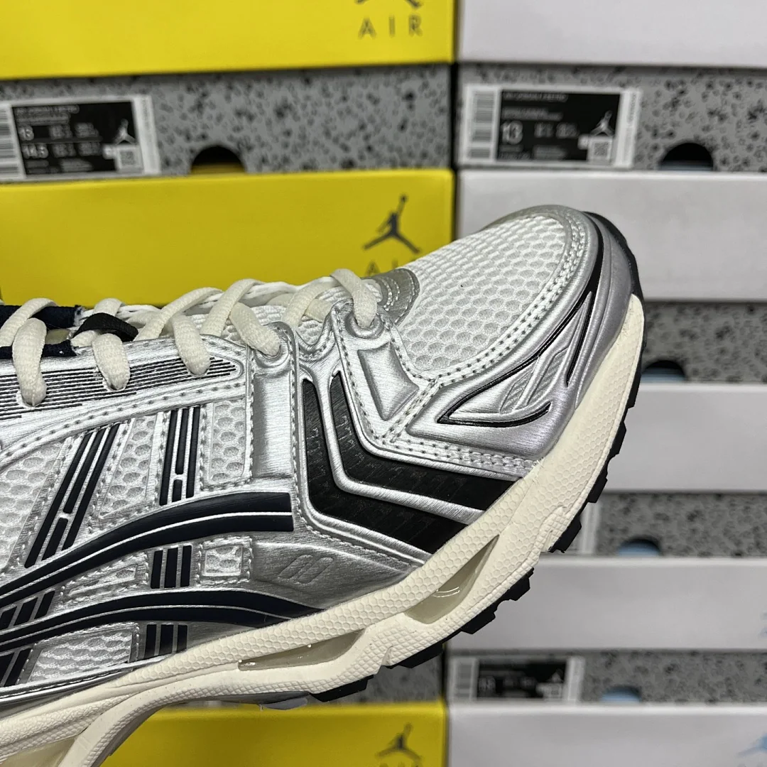 아식스 [ZC] 젤 카야노 14 1203A961-100 200323 Asics Gel-Kayano 14 JJJJound White Navy 상세 이미지 9