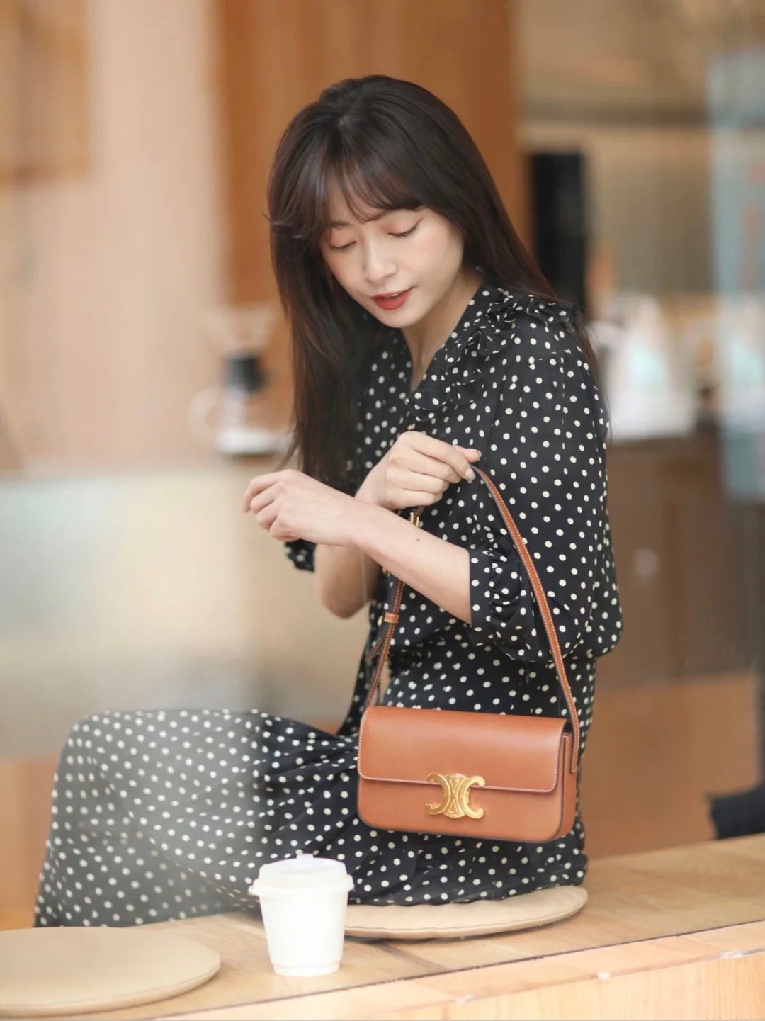 셀린느 트리오업 숄더백 상세 이미지 8