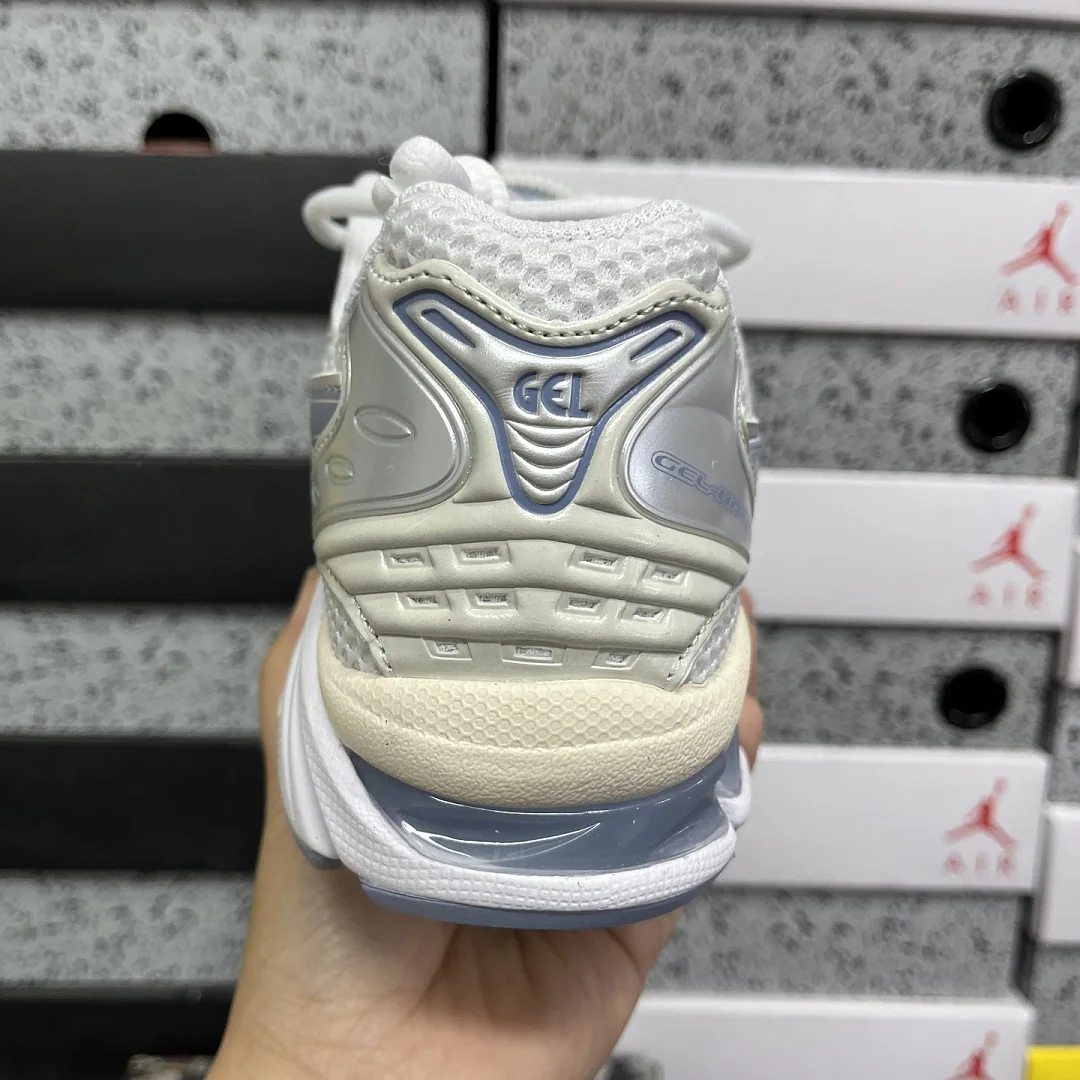 아식스 [TOP] 젤 카야노 14 1203A537-115 200332 Asics Gel-Kayano 14 White Light Navy 상세 이미지 4