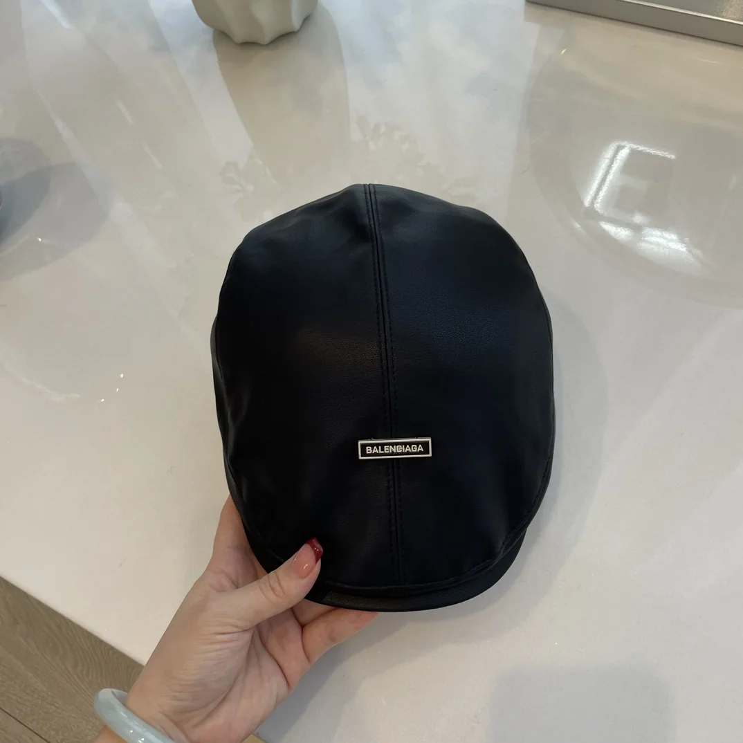 발렌시아가 램스킨 베레모 모자 상세 이미지 4