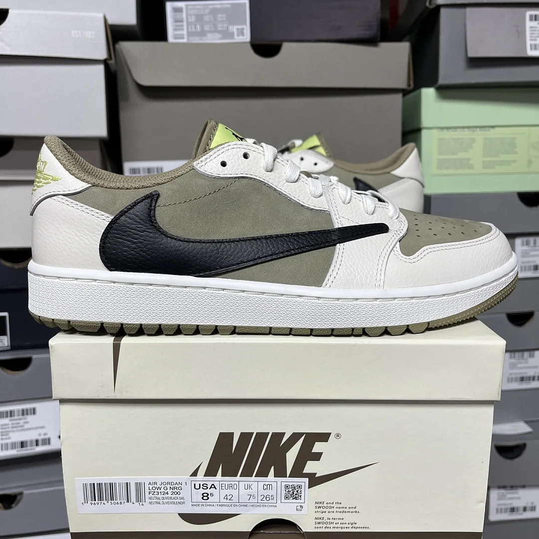 나이키 [FK] FZ3124-200 201834 Nike Travis Scott Neutral Olive 6.0