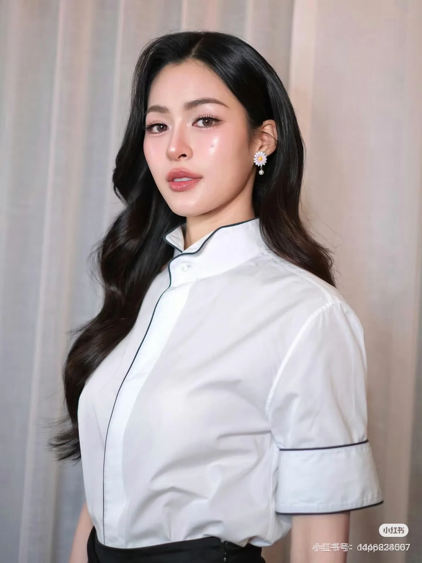 디올 여성 2026 SS 코튼 반팔 셔츠 레플리카 상세 이미지 5