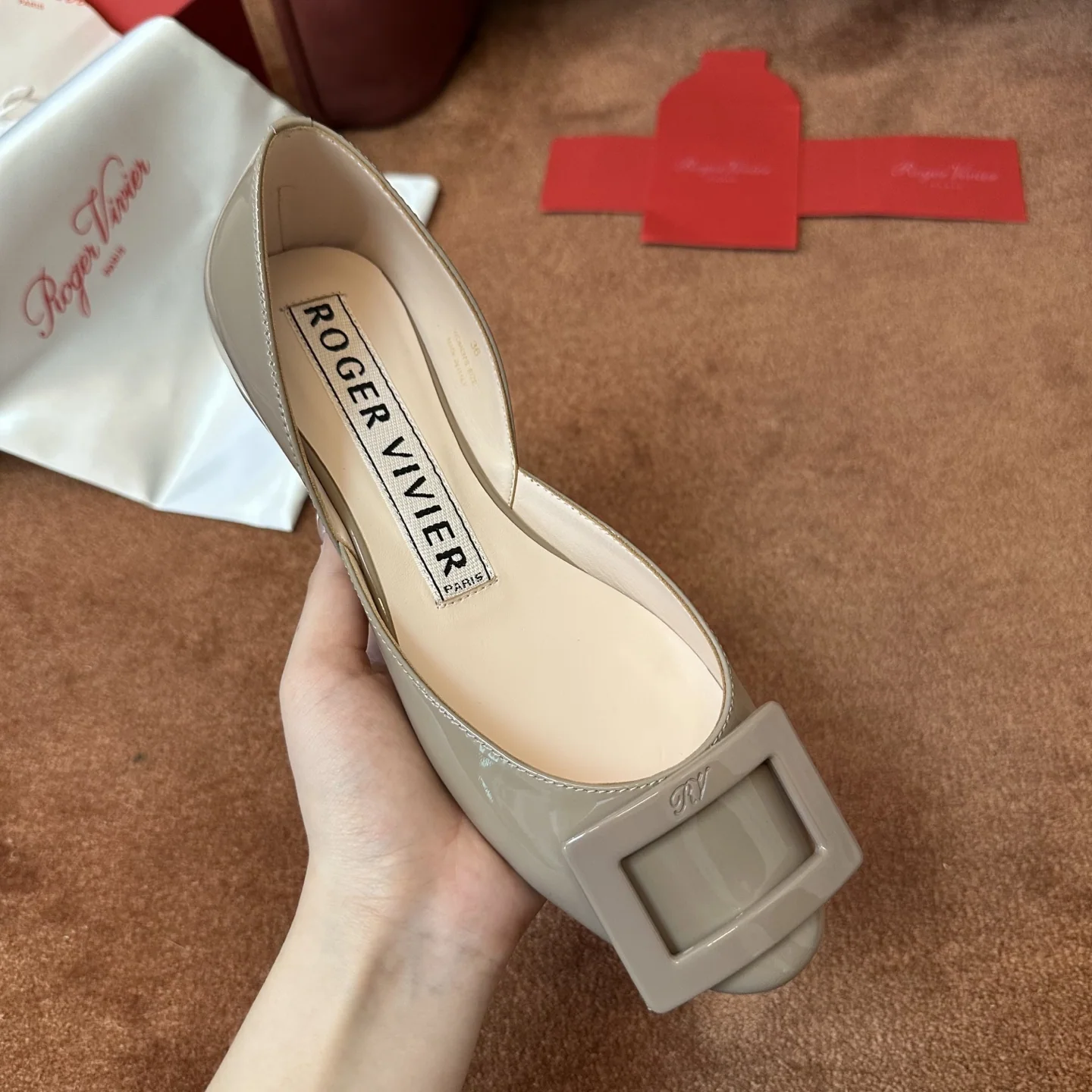 로저비비에 비비에 슬라이드 여성 신발 상세 이미지 3