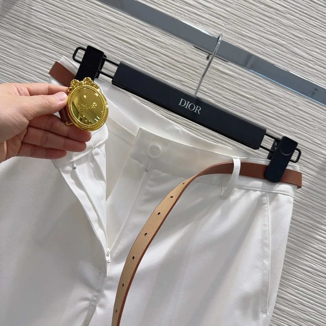 디올 여성 심플 바지 상세 이미지 4