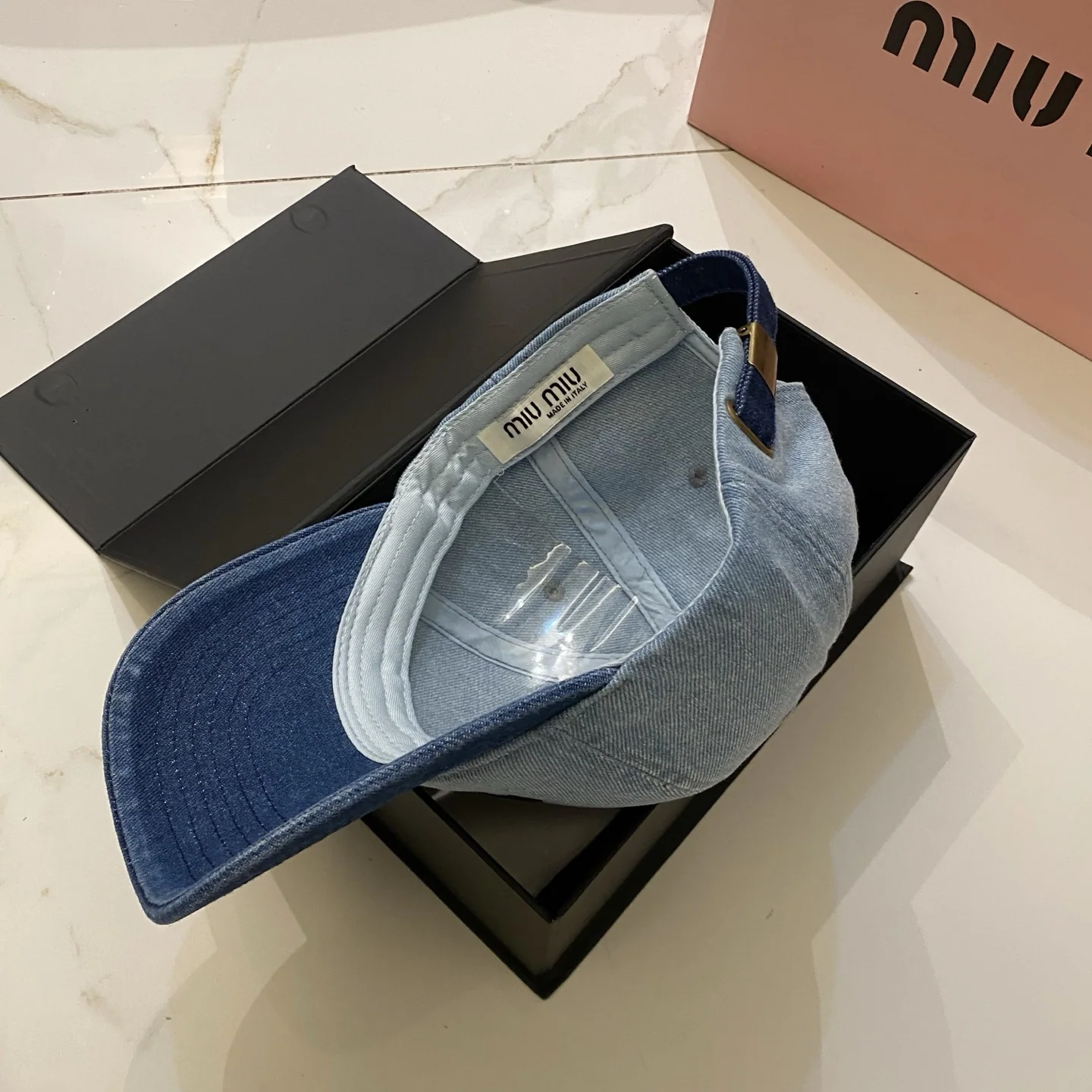 미우미우 모자 80740 Miu Miu Cap 상세 이미지 4