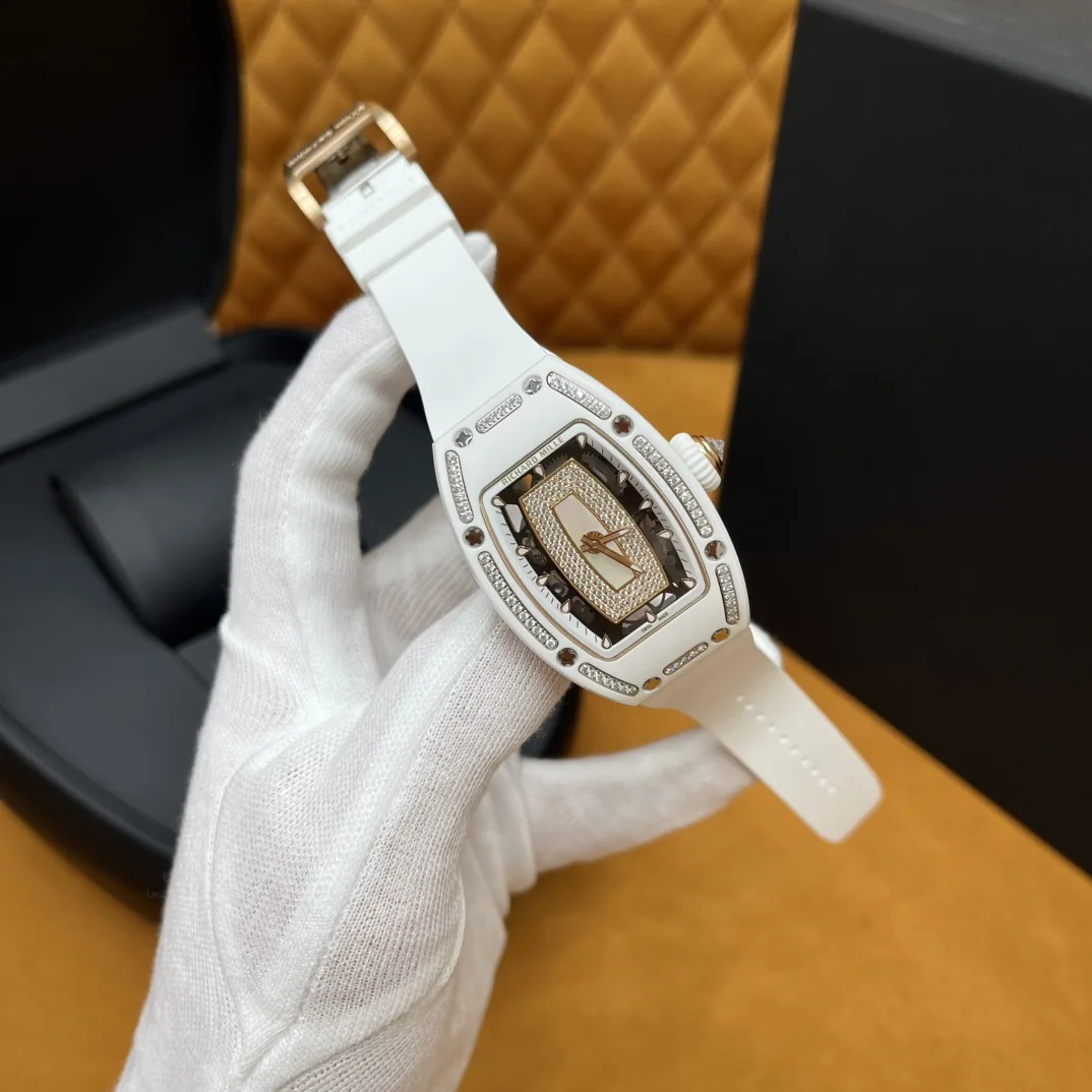 리차드밀 블랙 화이트 세라믹 남성 시계 레플리카 44915 Richard Mille 상세 이미지 2
